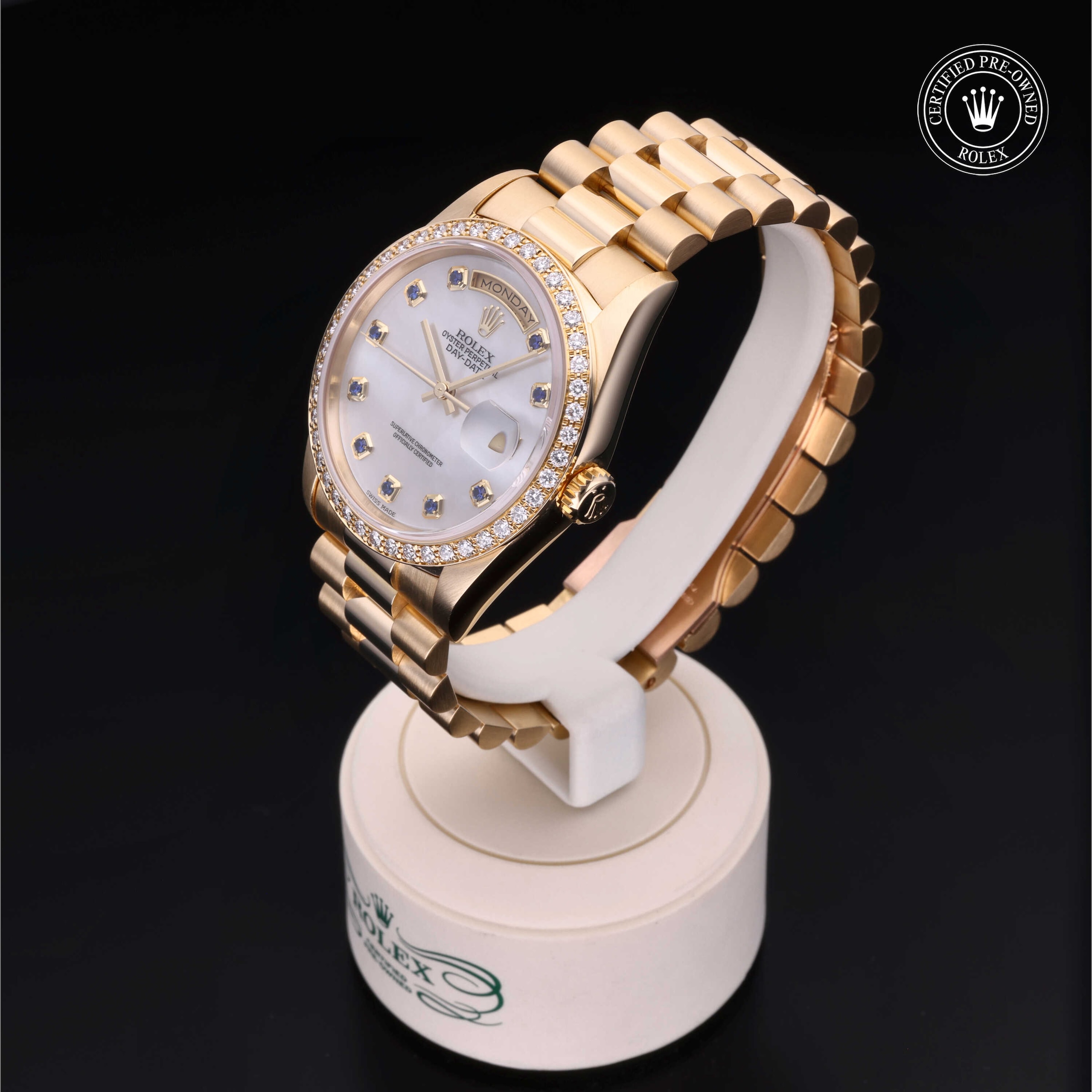 Model image: rolex-certified-pre-owned-Oyster Perpetual Day-Date-36mm-18ct Yellow Gold-1980s-18348 thumbnail 0
