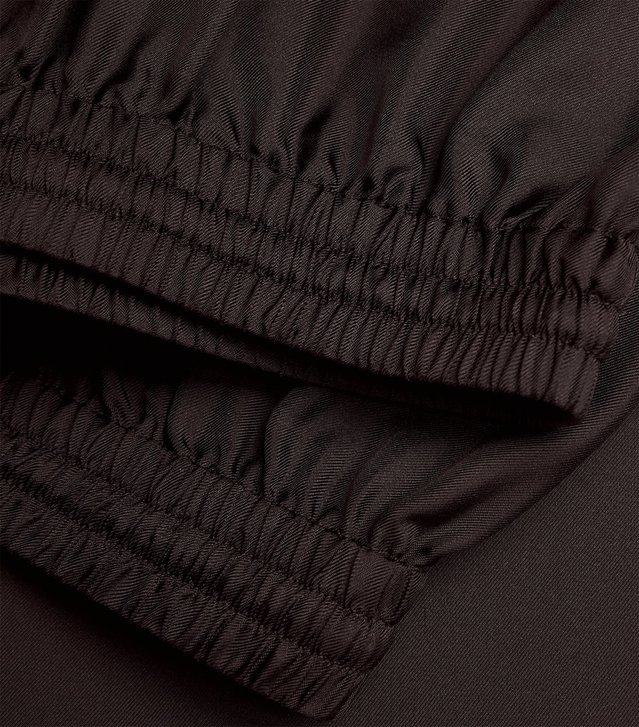 Silk Wide-Leg Trousers 244 MAHOGANY Image 5