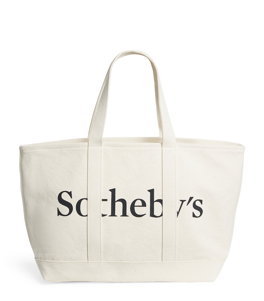 x Sotheby’s Cotton Canvas Tote Bag CREAM Image 1