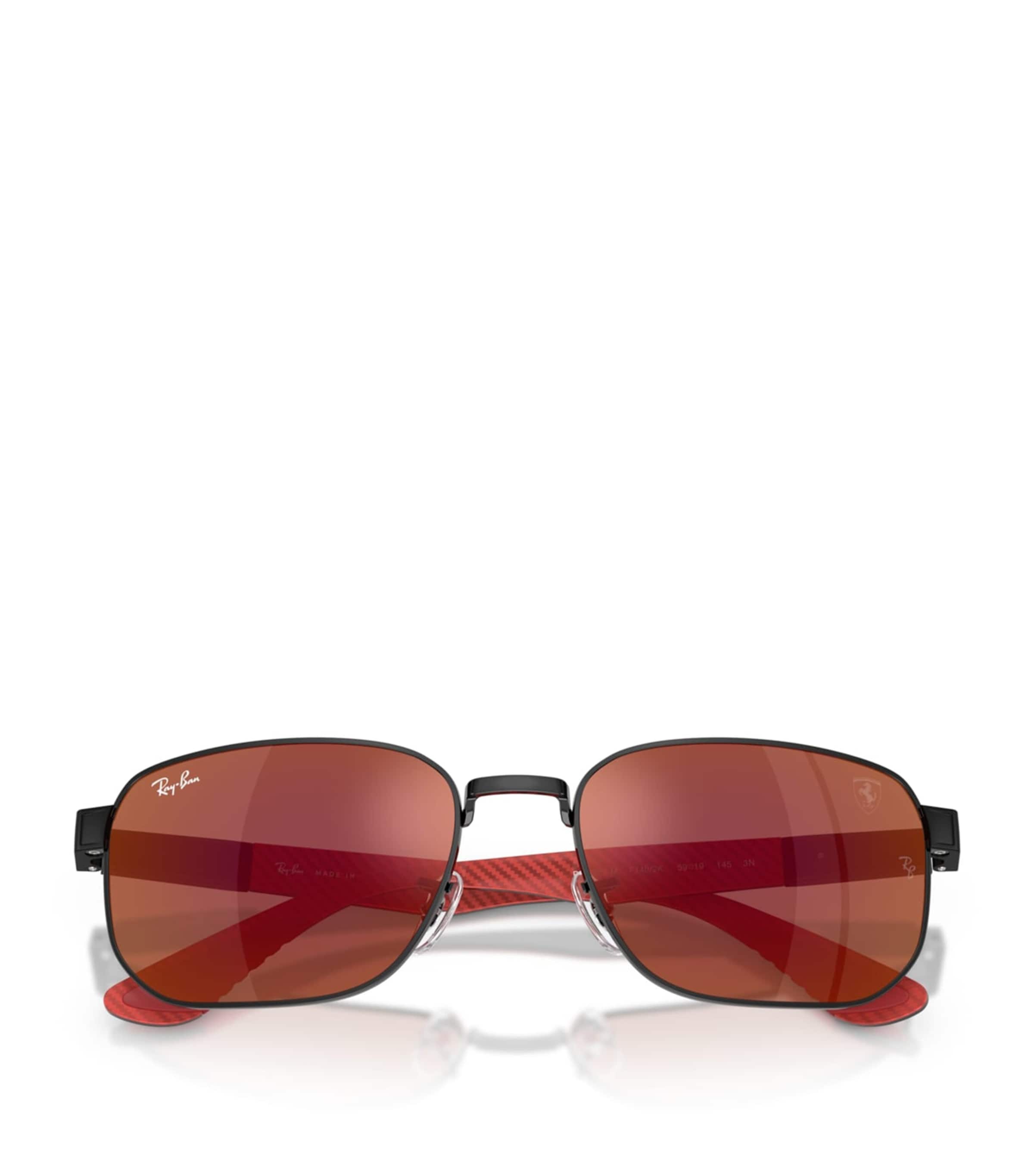 Ray-Ban Scuderia Ferrari Square Sunglasses Black Image 1