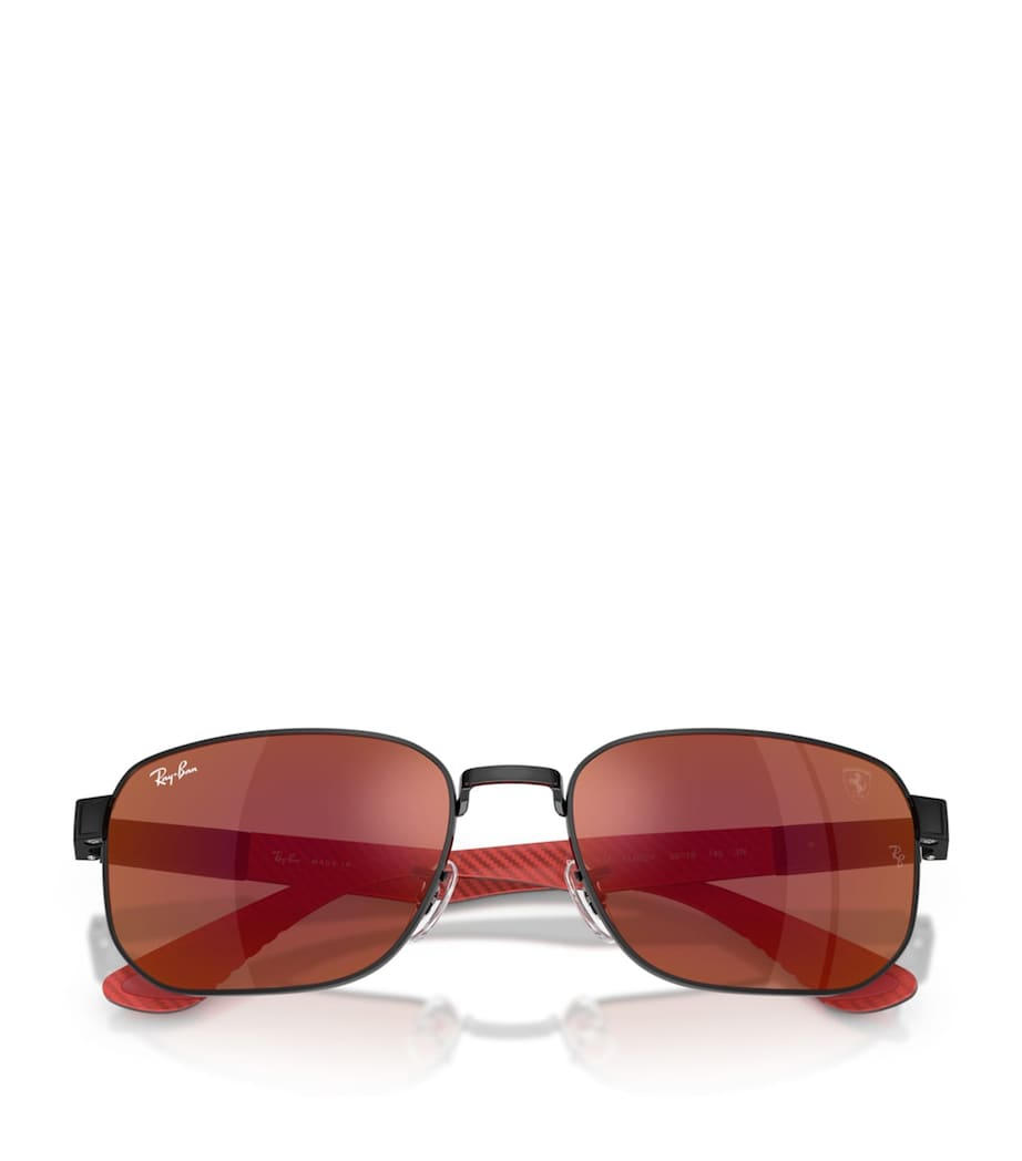 Ray-Ban Scuderia Ferrari Square Sunglasses Black Image 1