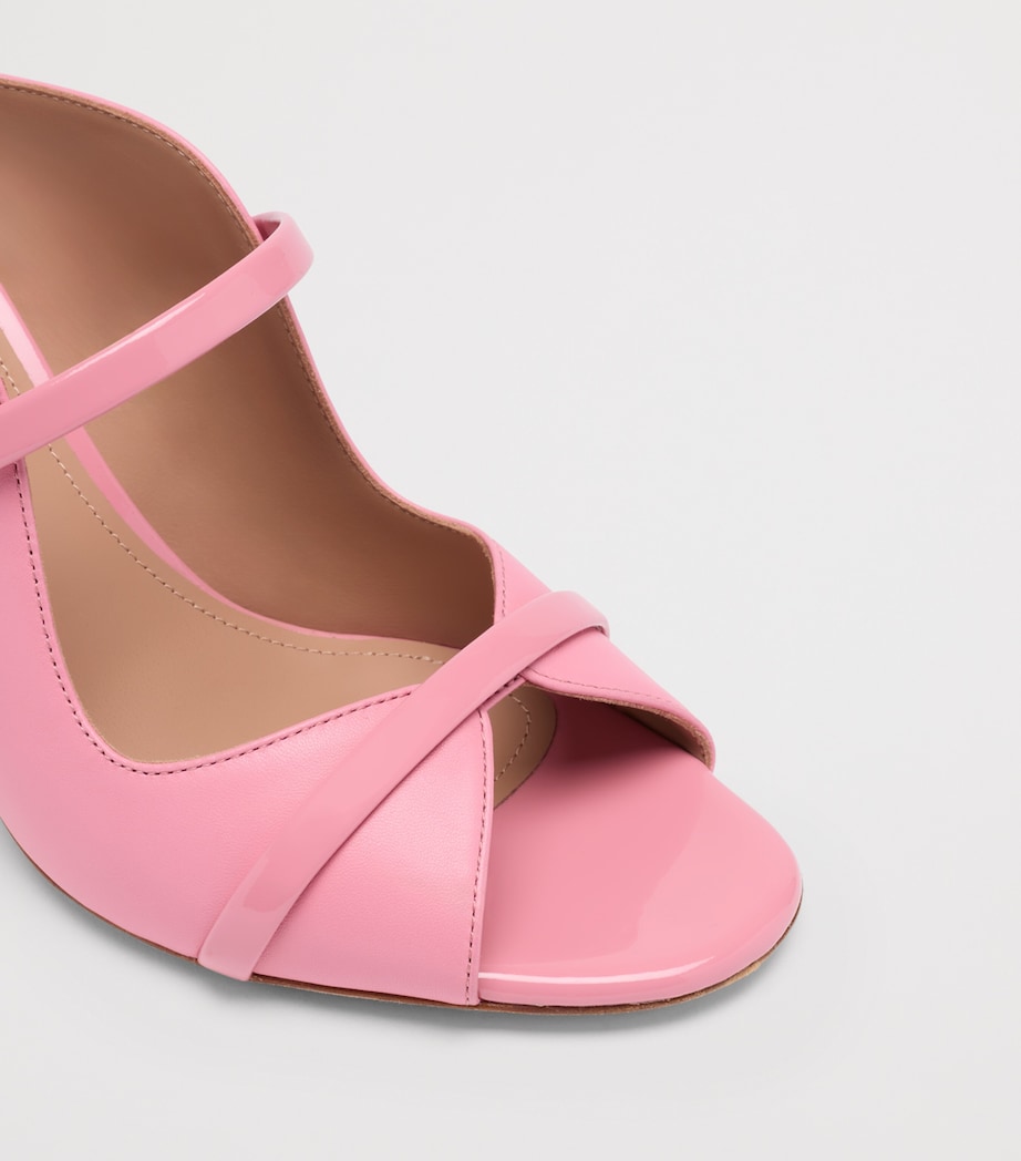 Malone Souliers Leather Norah Heeled Sandals 70 Camellia Image 5