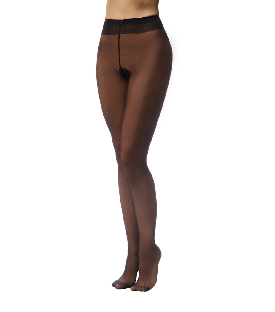 Matt Deluxe 20 Tights 3009 BLACK Image 3