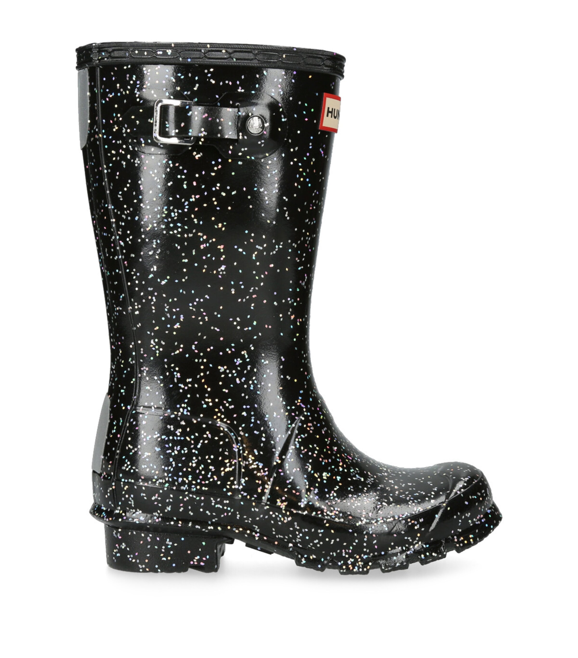 Glitter Original Wellington Boots BLACK Image 1