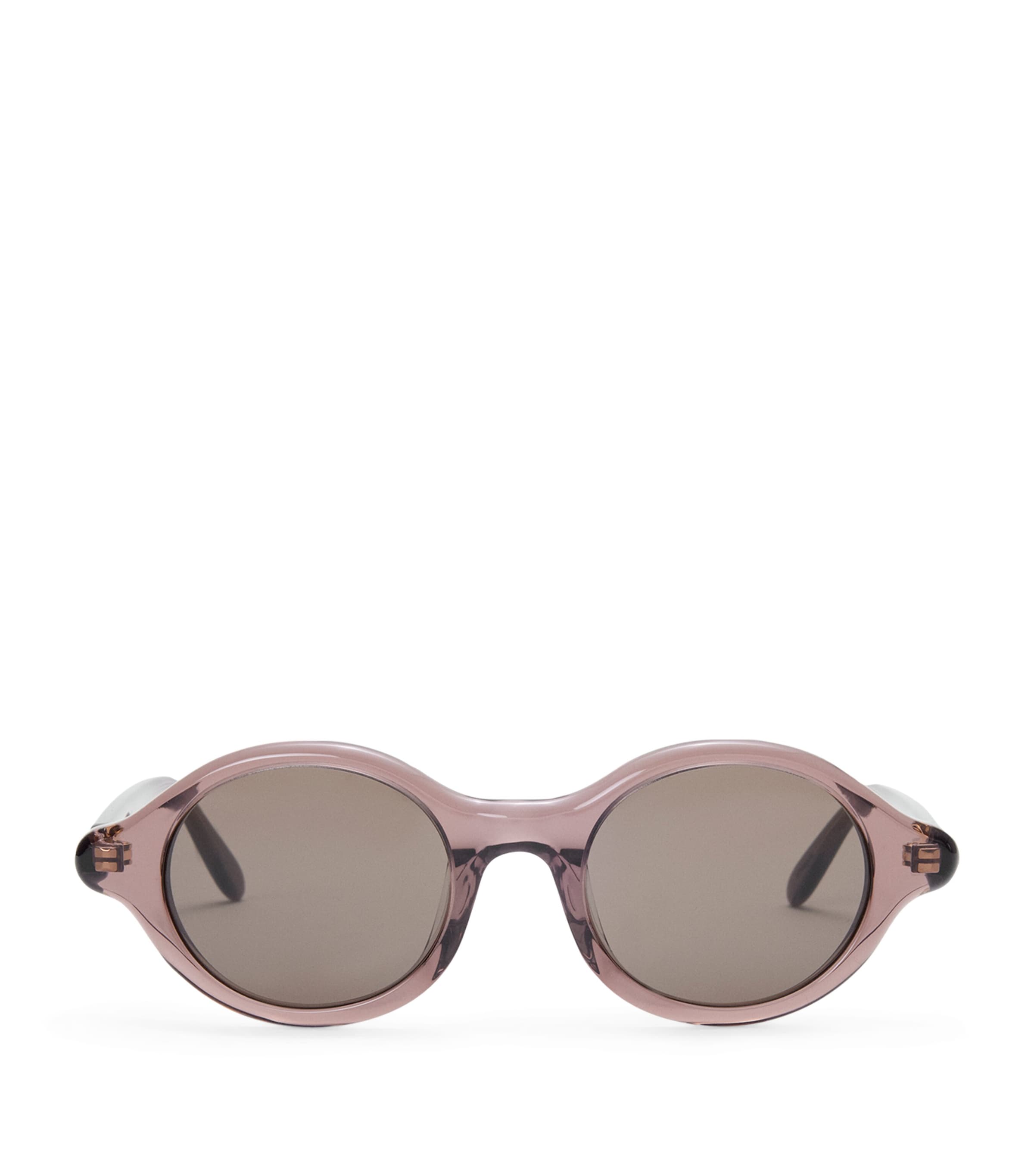 LOEWE Epsilon Slim Sunglasses Transparent Brown Image 1