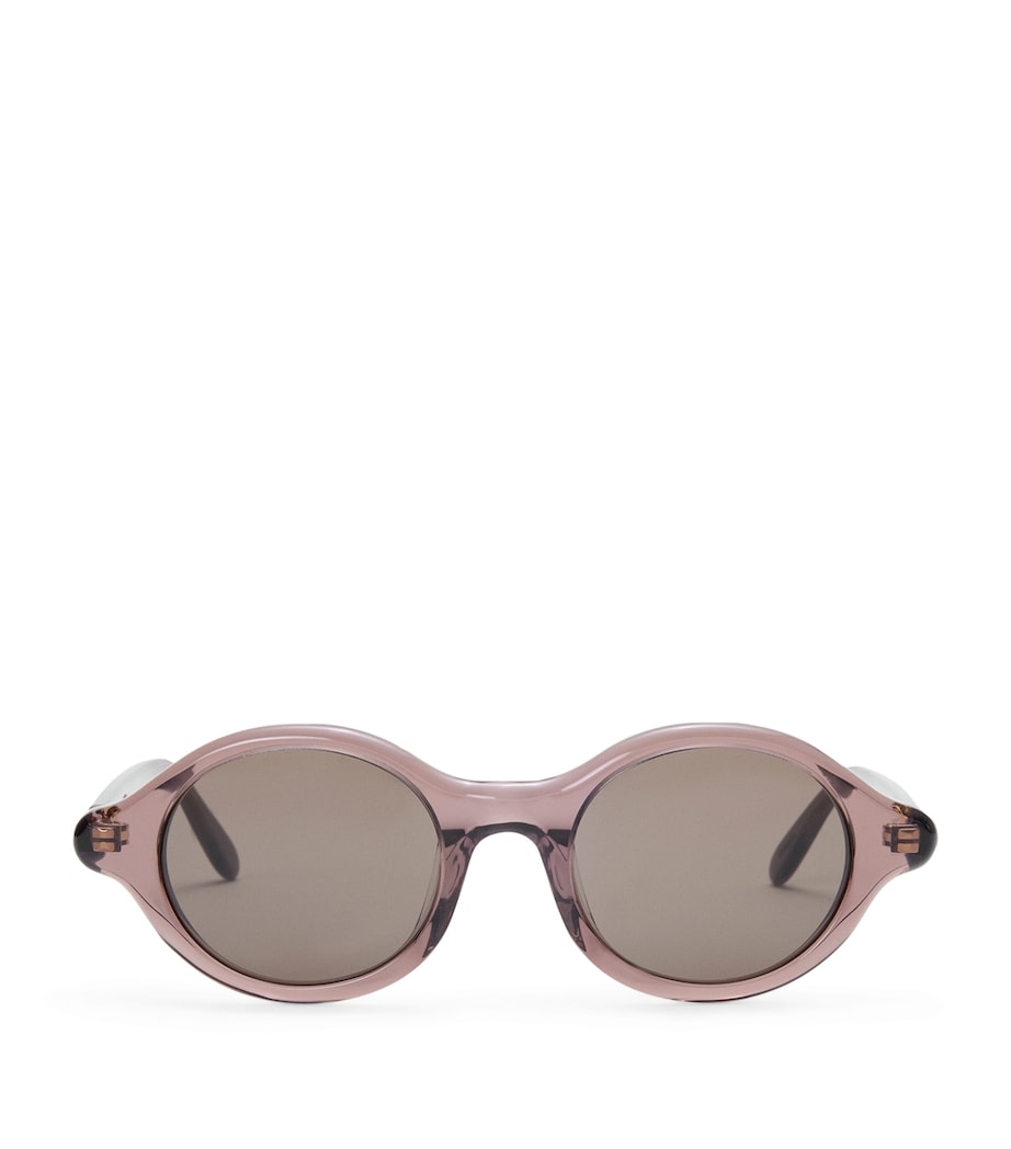 LOEWE Epsilon Slim Sunglasses Transparent Brown Image 1