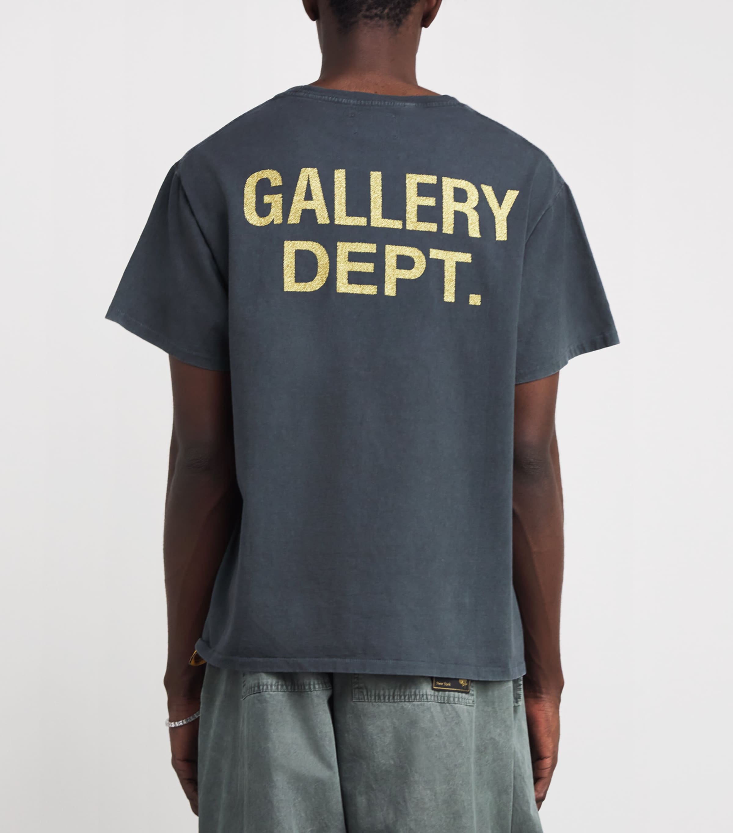 GALLERY DEPT. Black Cotton Horrors T-Shirt | Harrods UK