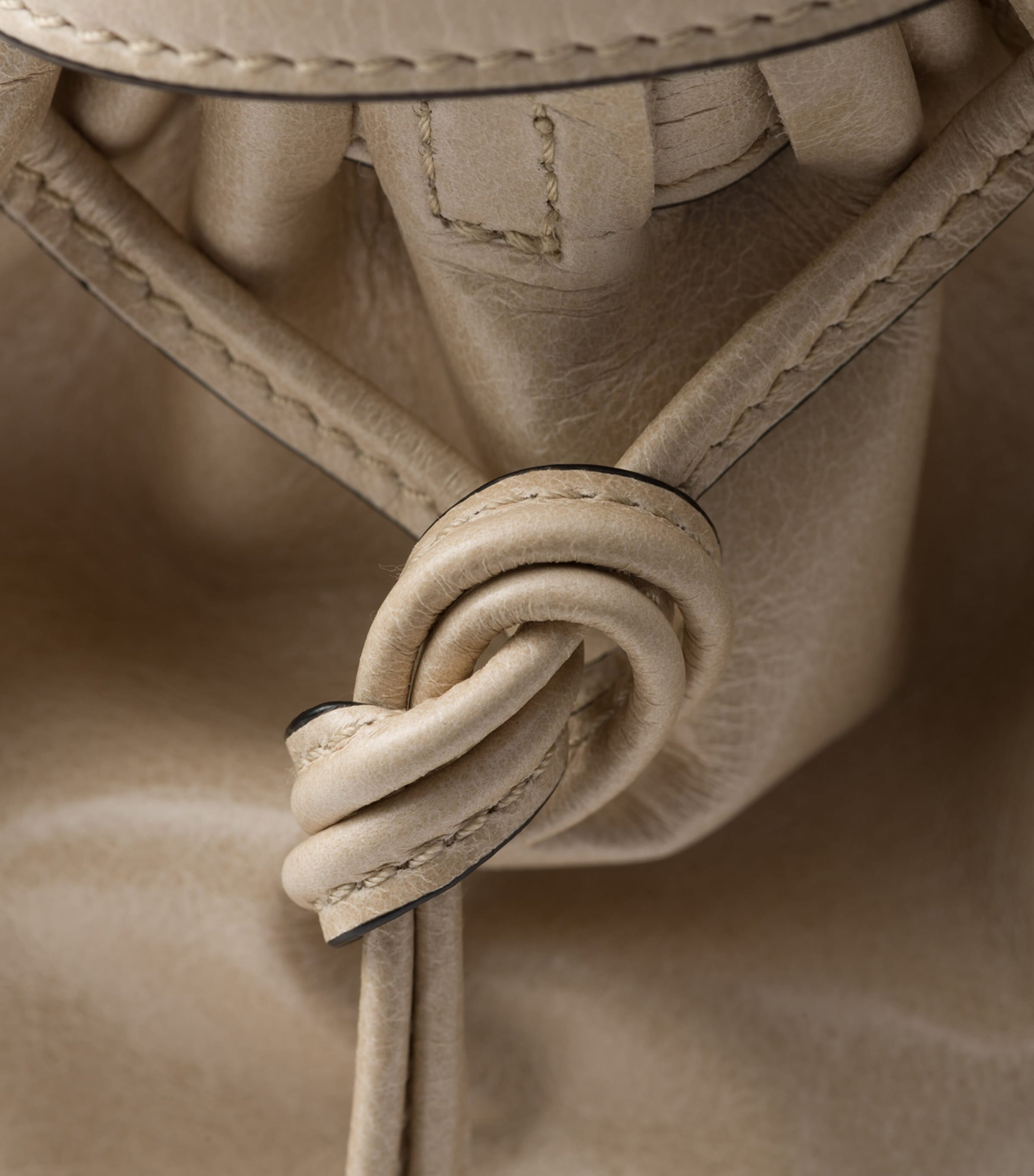 Large Leather Bonnie Shoulder Bag F03MV Image 8