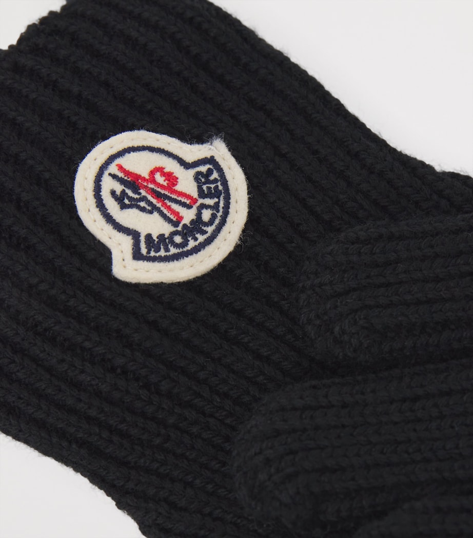 Wool Logo Gloves 999 Image 2