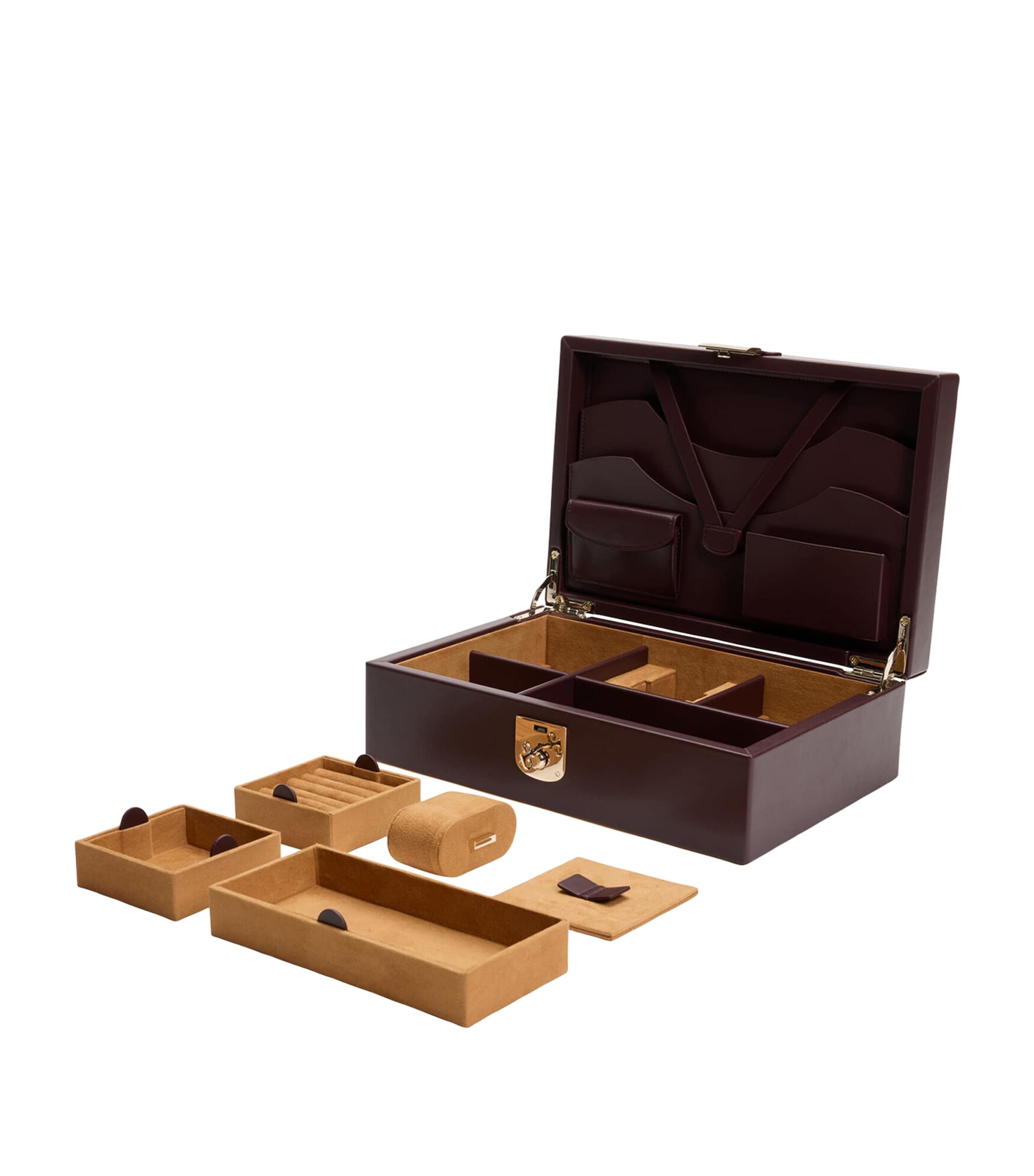 WOLF Philipp Watch and Jewellery Lifestyle Box Chestnut Image 4