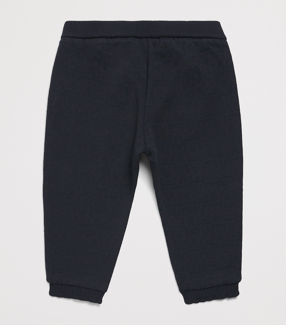 Emporio Armani Kids Drawstring Sweatpants (6-36 Months) Iconico Blu Ea Image 2