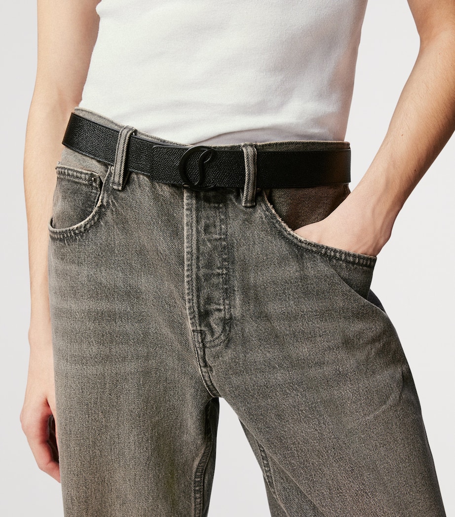 Mooncrest Reversible Leather Belt BK01 Image 2