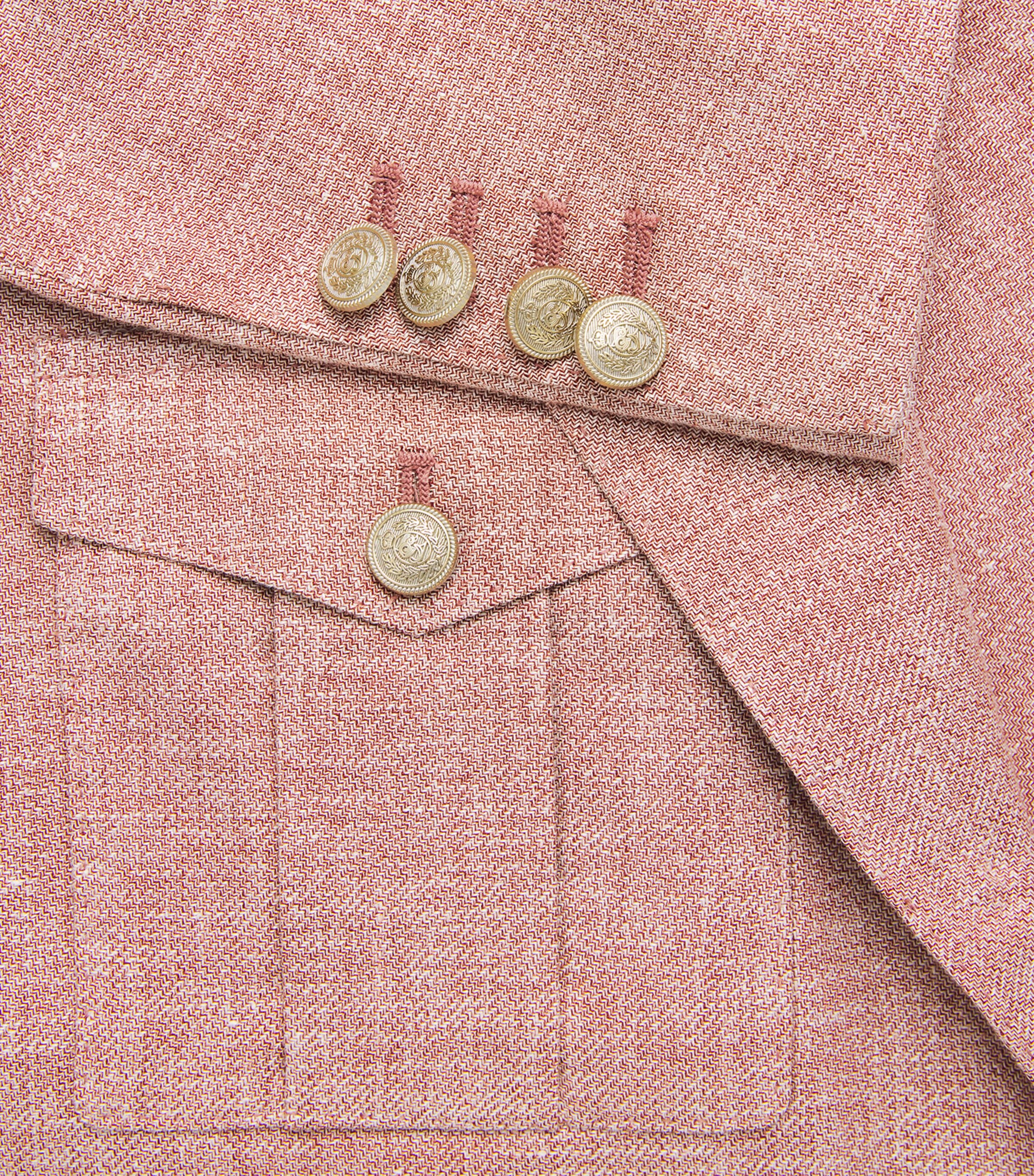 Eleventy Mens Linen-Cashmere-Silk Sahara Jacket Sale Himalaya Image 6