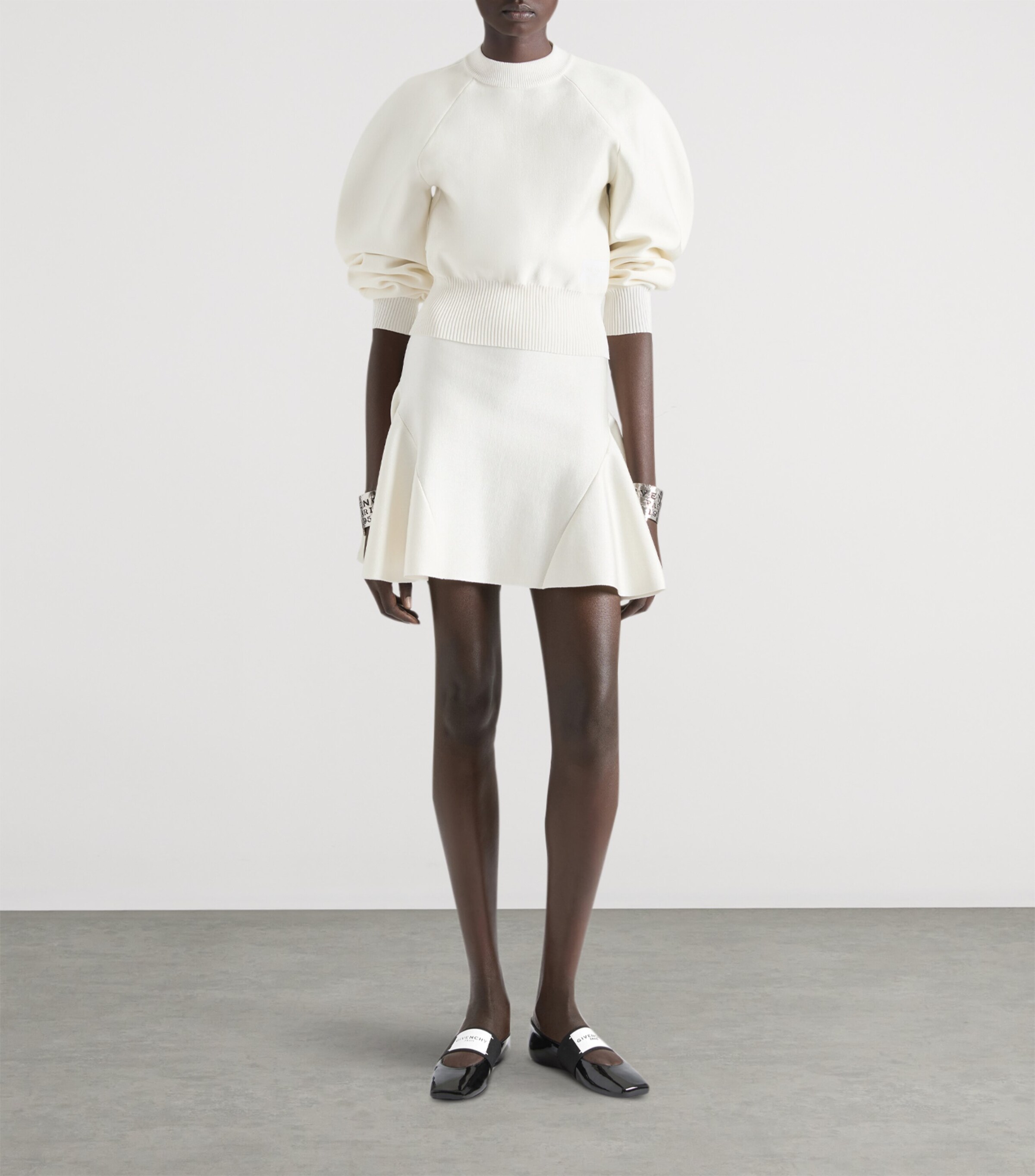 Raglan-Sleeve Sweater IVORY Image 2