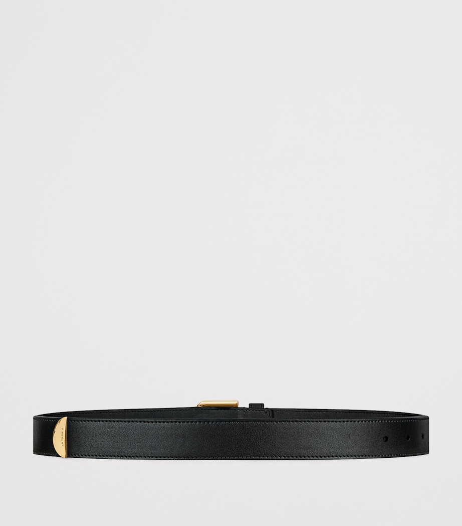 Leather Voyou Belt BLACK Image 2