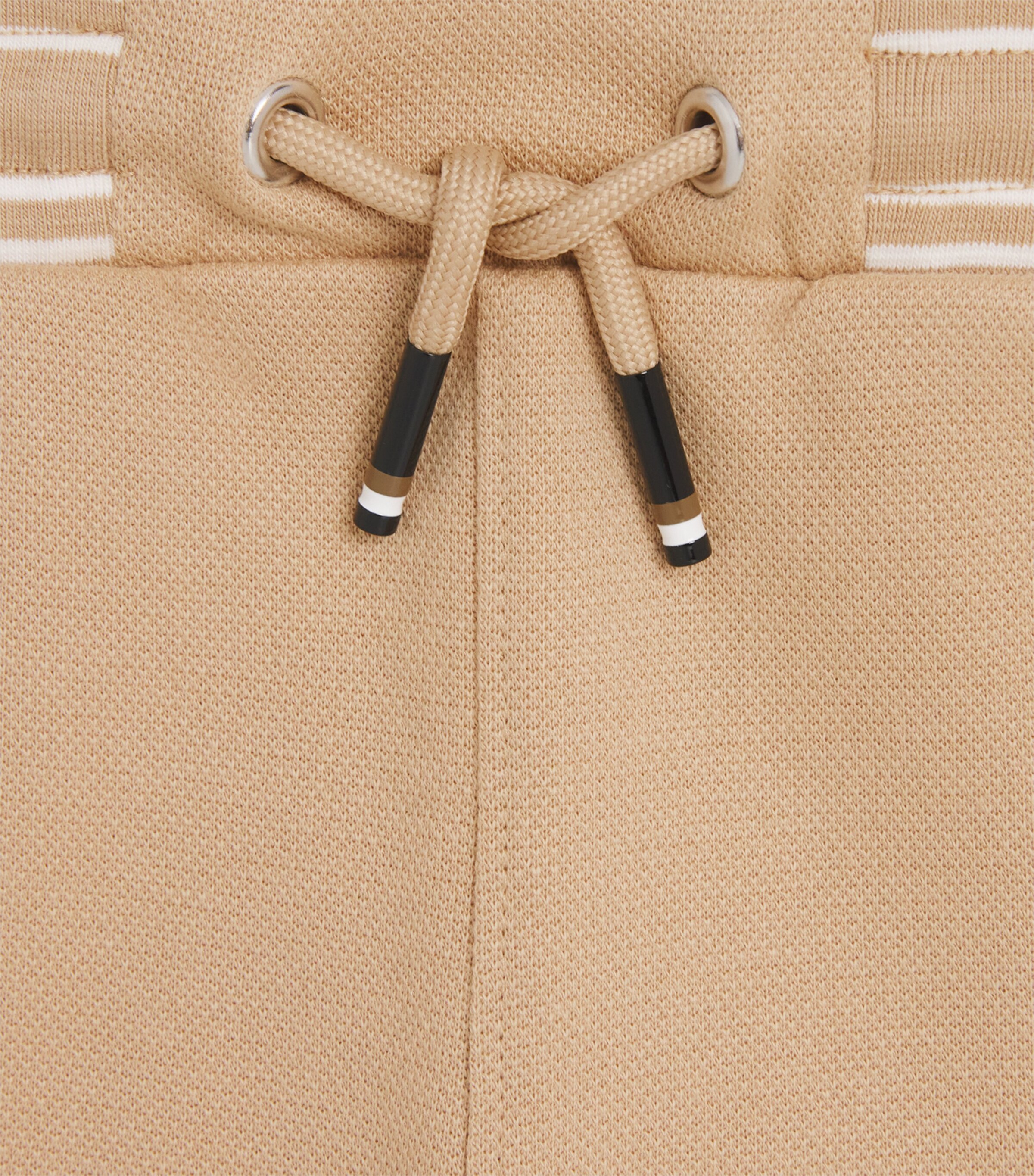 Cotton Piqué Sweat Shorts (3-36 Months) 249STONE Image 3