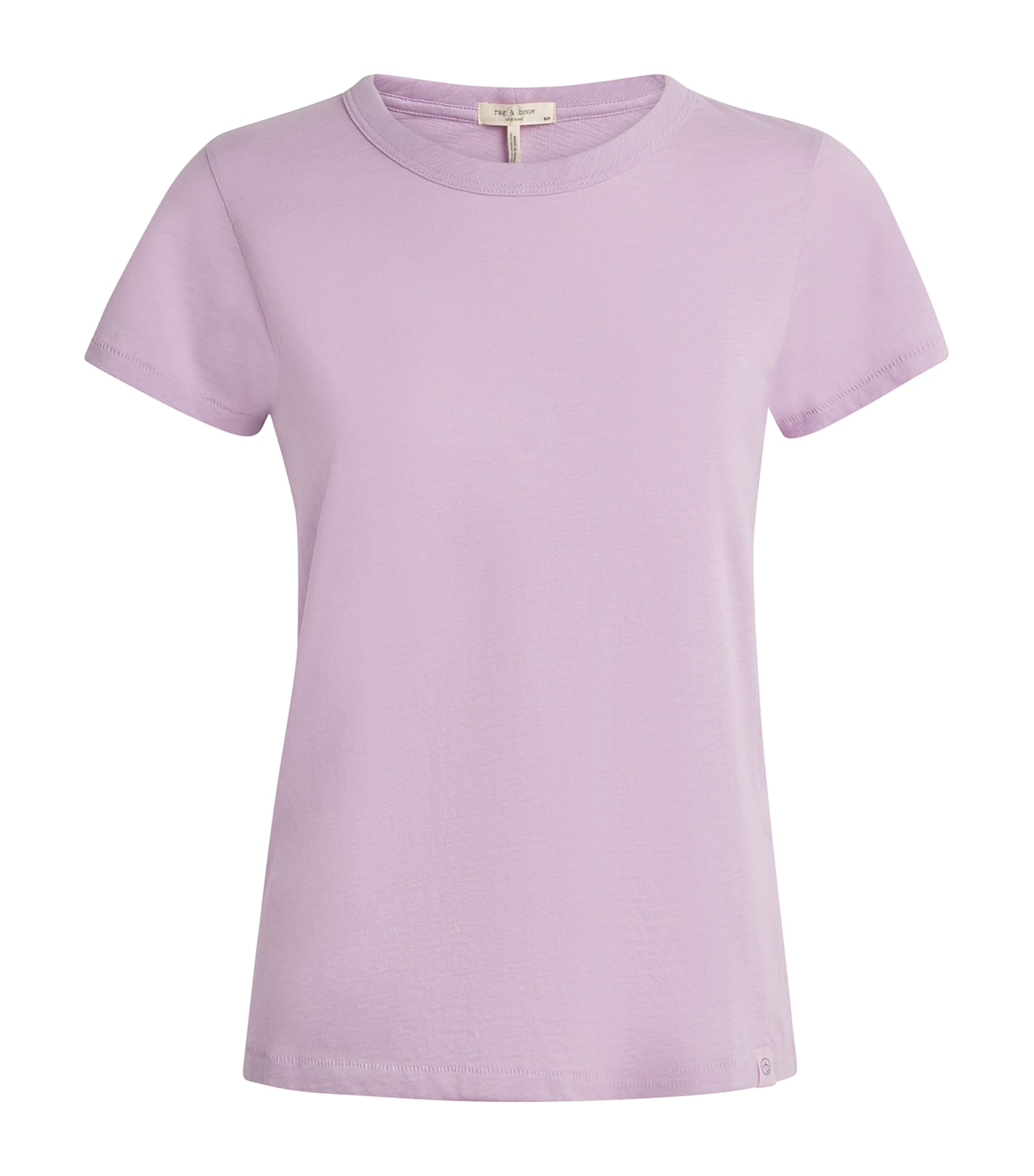 Rag & Bone Pima Cotton The Slub T-shirt In Purple