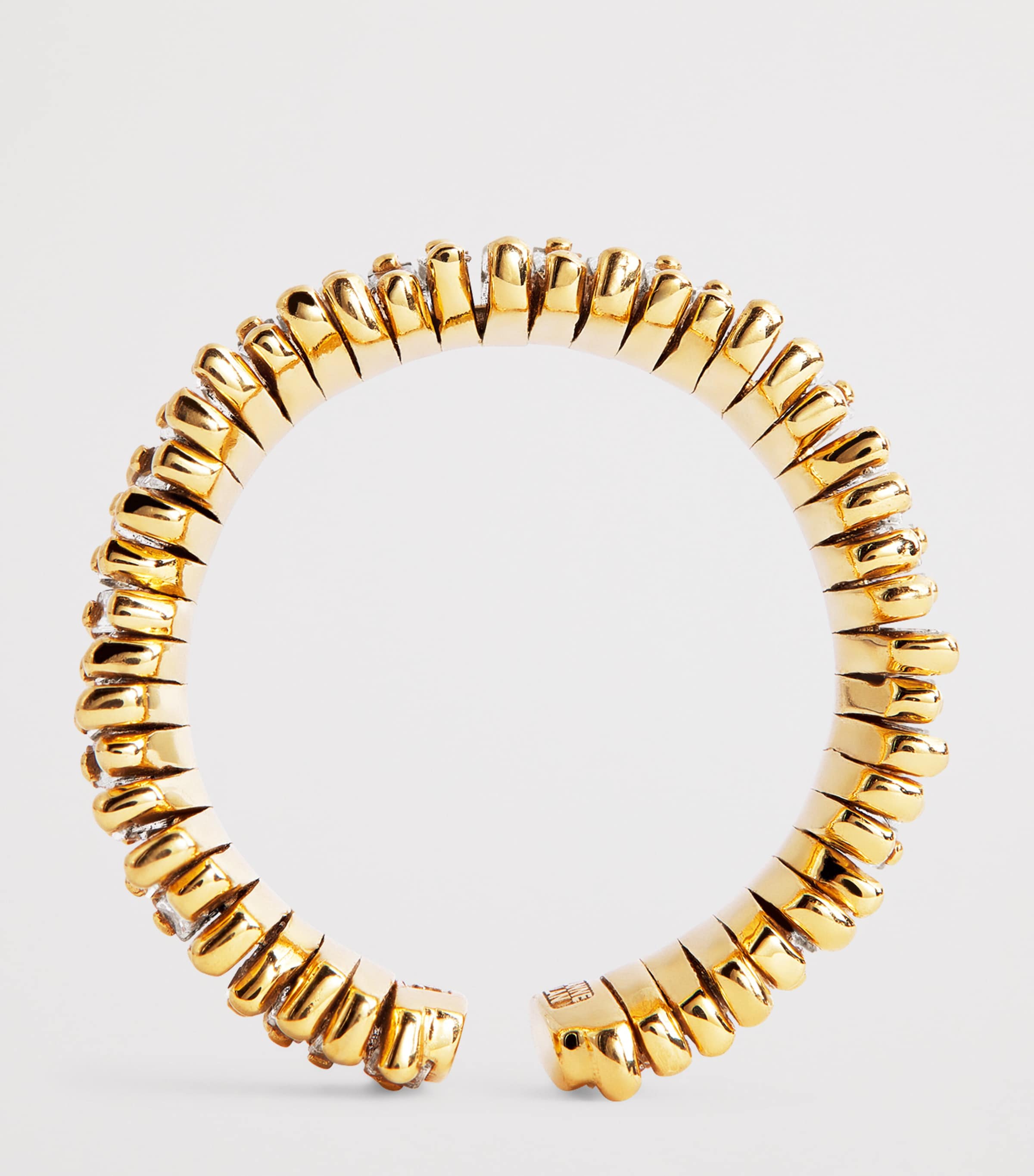 Suzanne Kalan Yellow Gold and Diamond Classic Eternity Ring (Size 7) Yg/wd Image 4