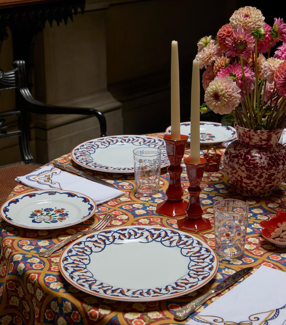 x Ginori 1735 Porcelain Anatolia Charger Plate (31cm) WHITE Image 4