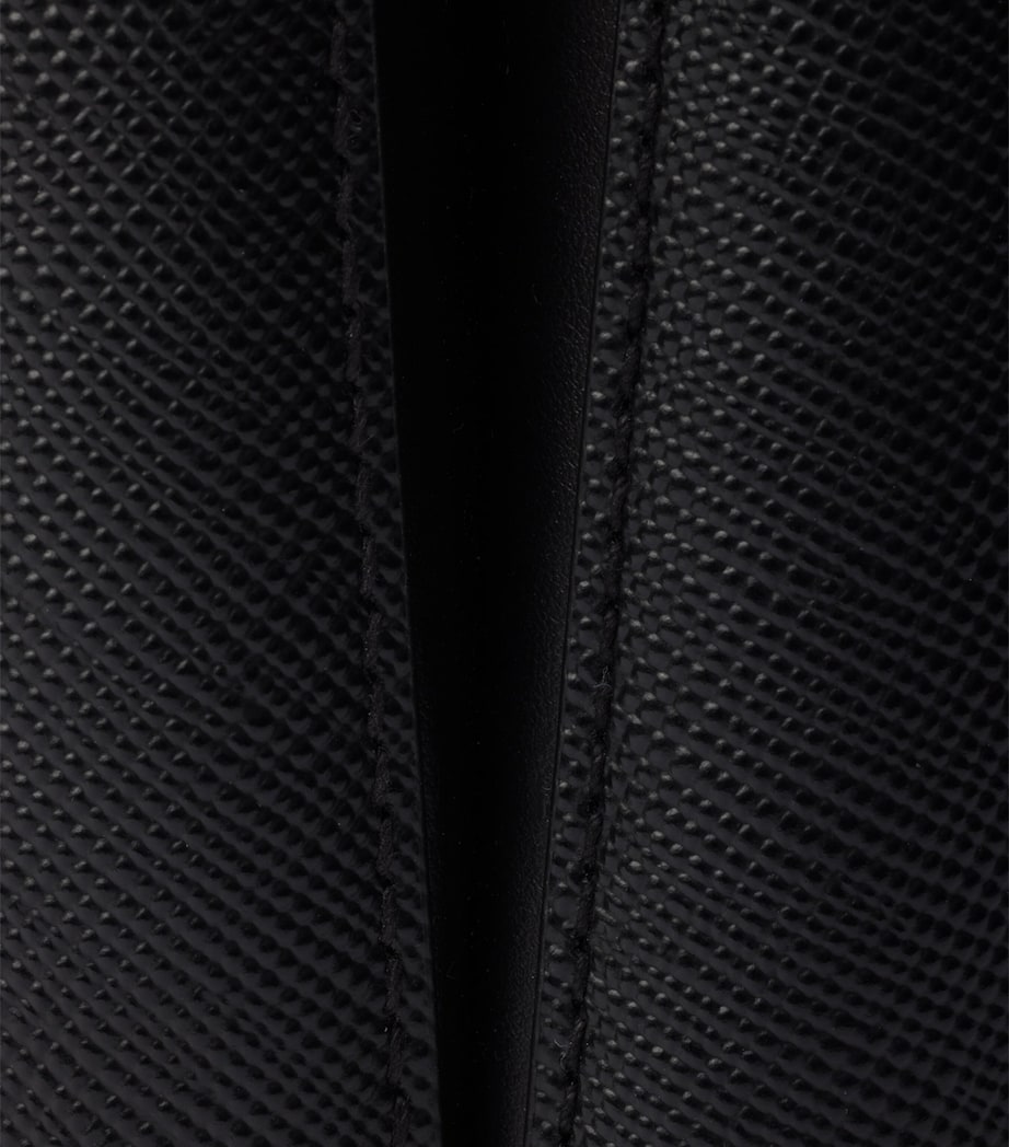 Prada Saffiano Leather Panier Top-Handle Bag Image 5