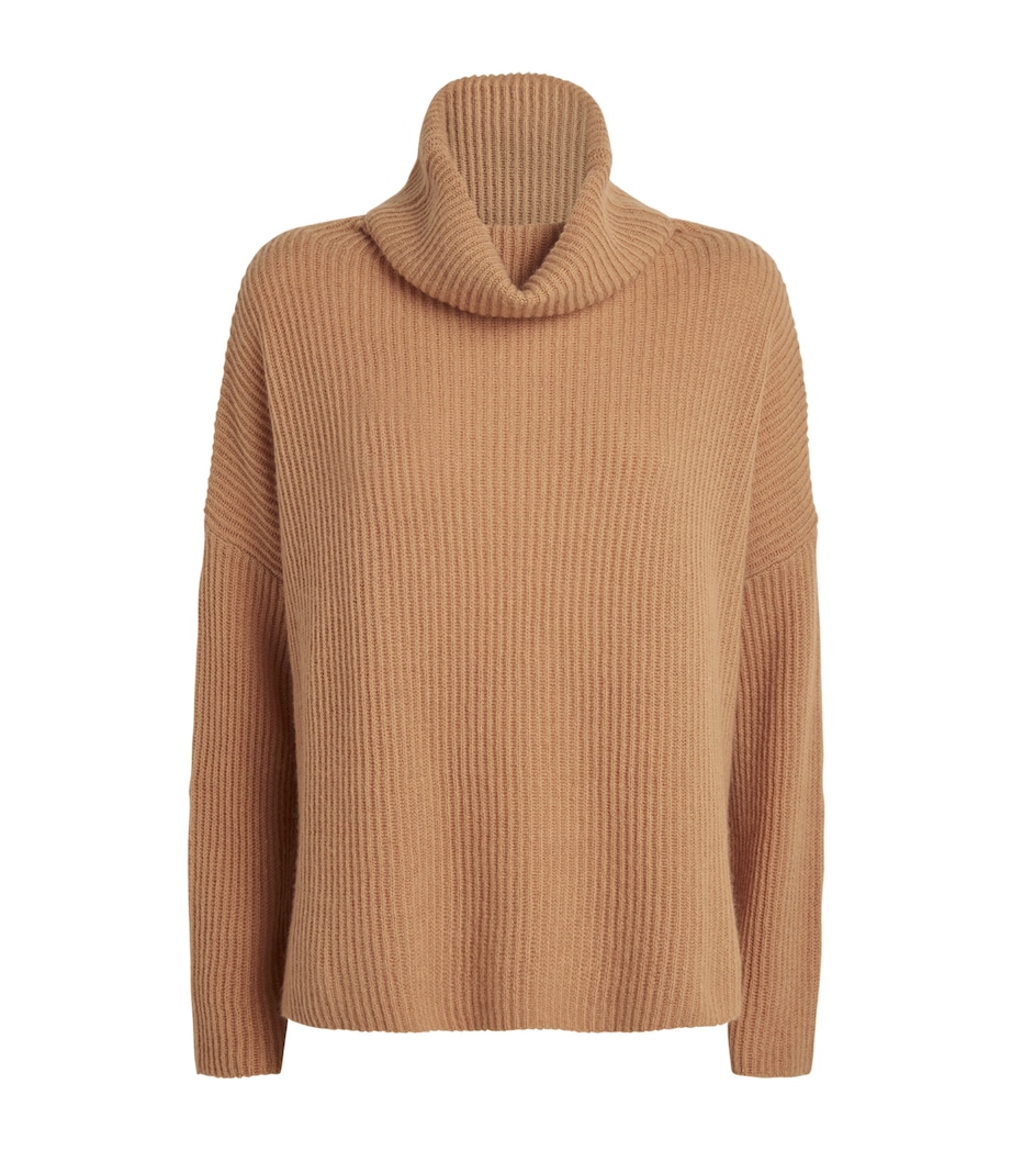 Cashmere Rollneck Sweater CAMEL Image 1