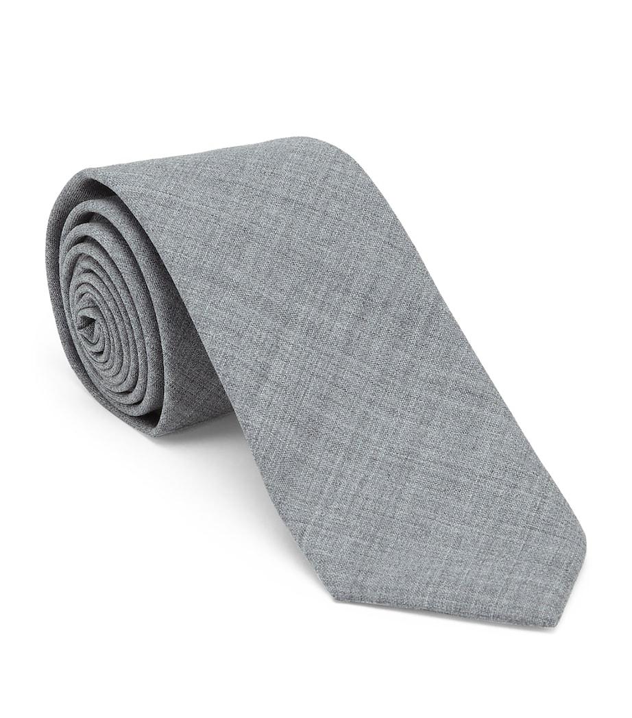 Virgin Wool Tie C078 Image 1