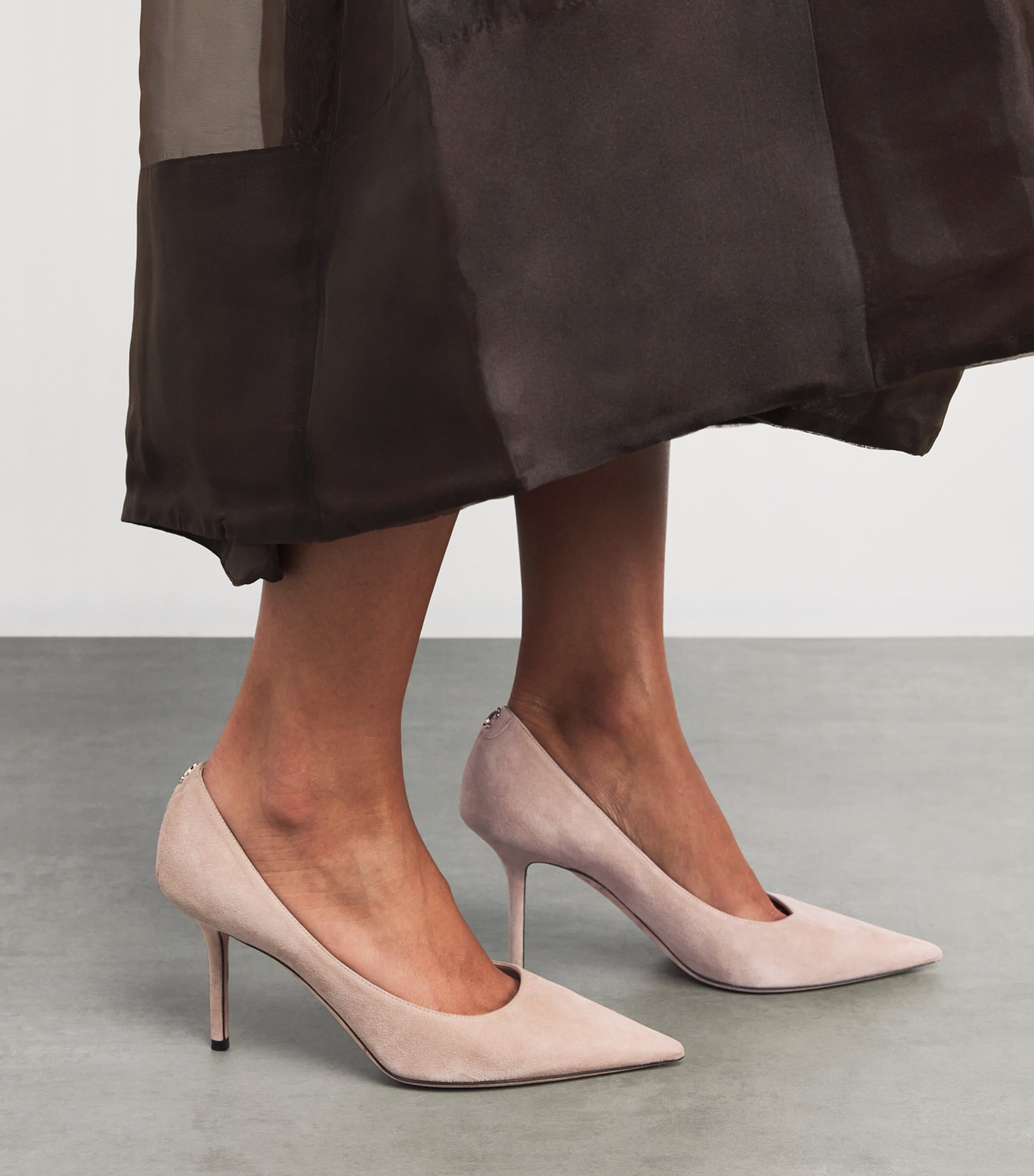 Jimmy Choo Love 100 Suede Pumps | Harrods US