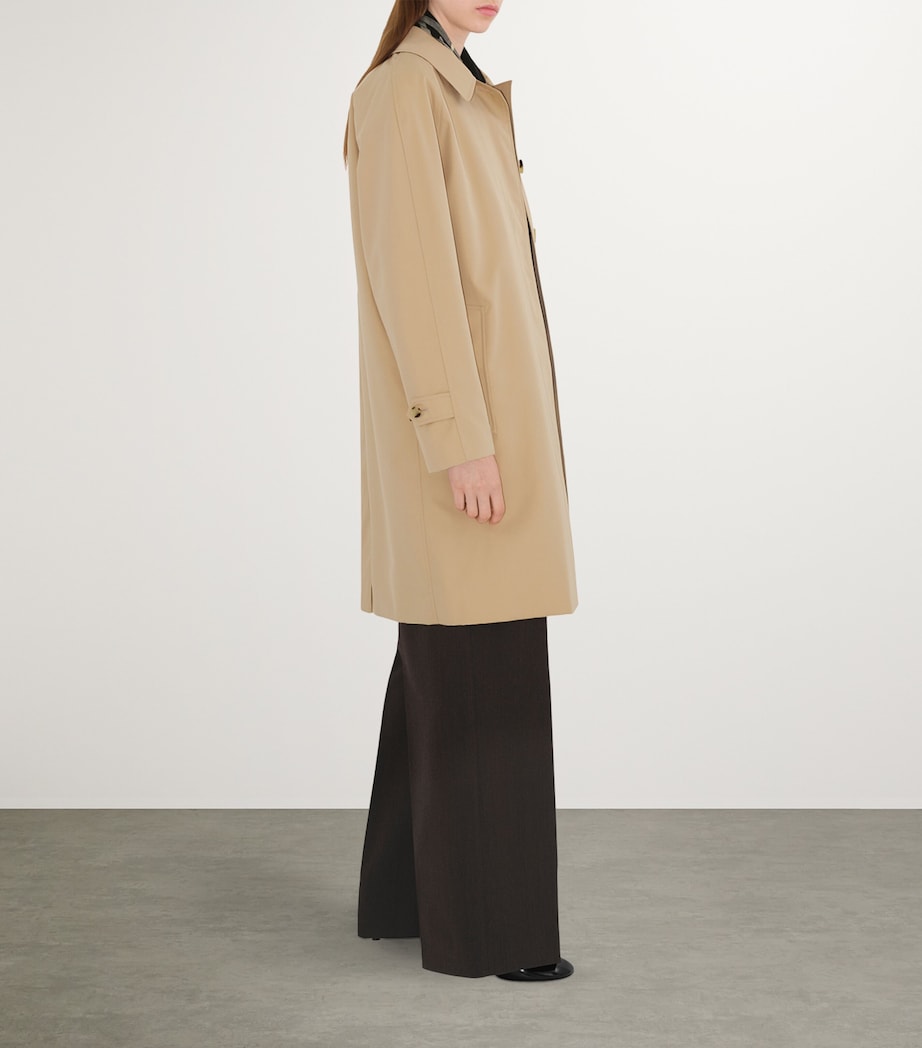 Gabardine Camden Car Coat HONEY Image 3
