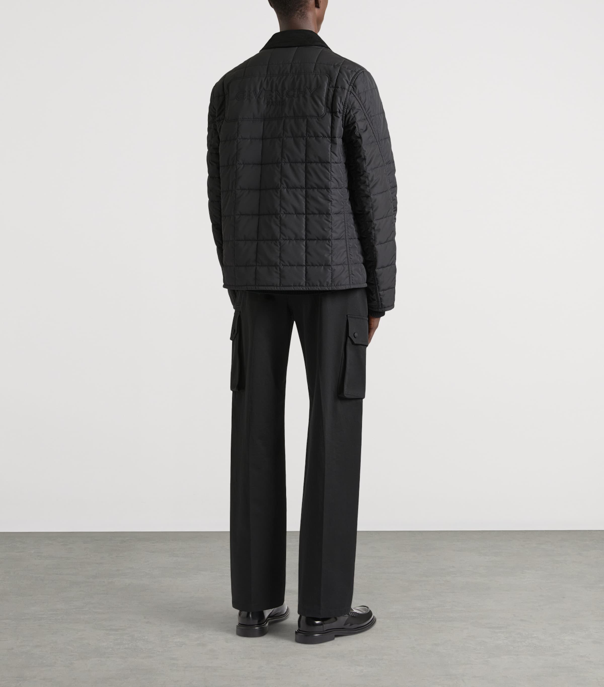 Givenchy Mens Cotton Cargo Trousers Image 4