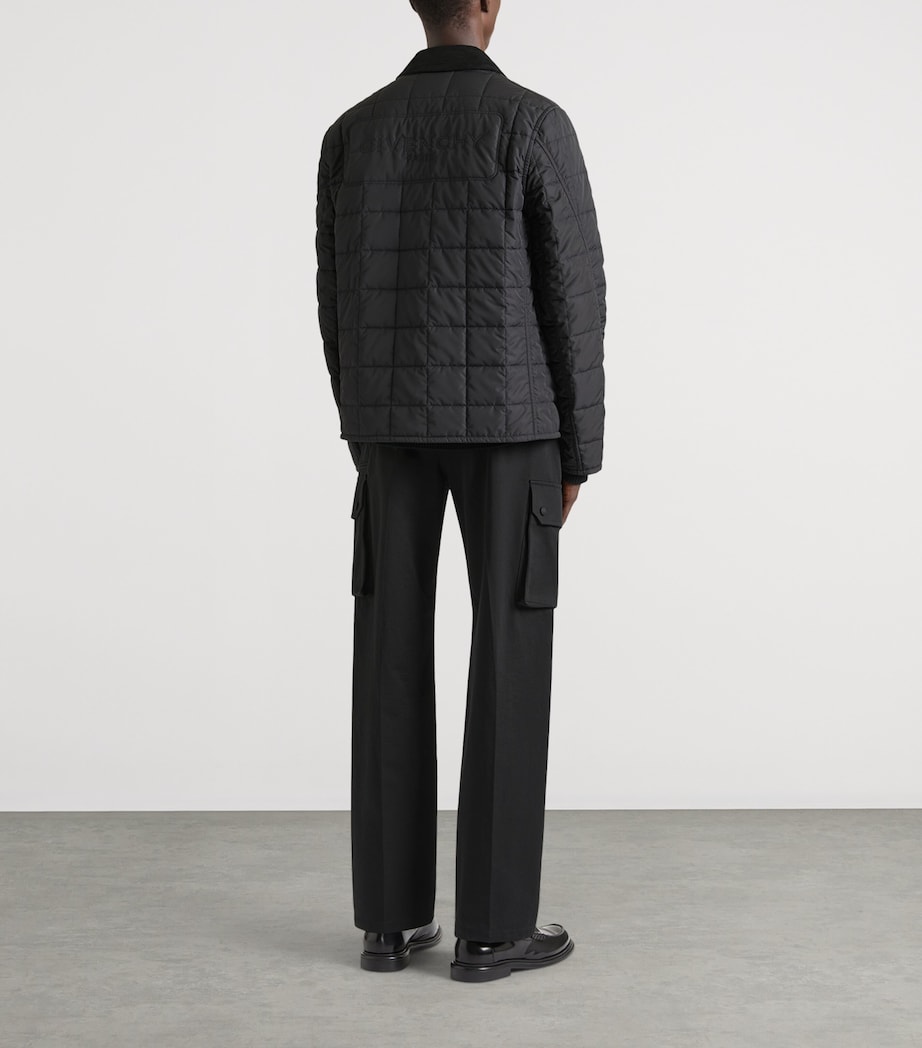 Givenchy Mens Cotton Cargo Trousers Image 4