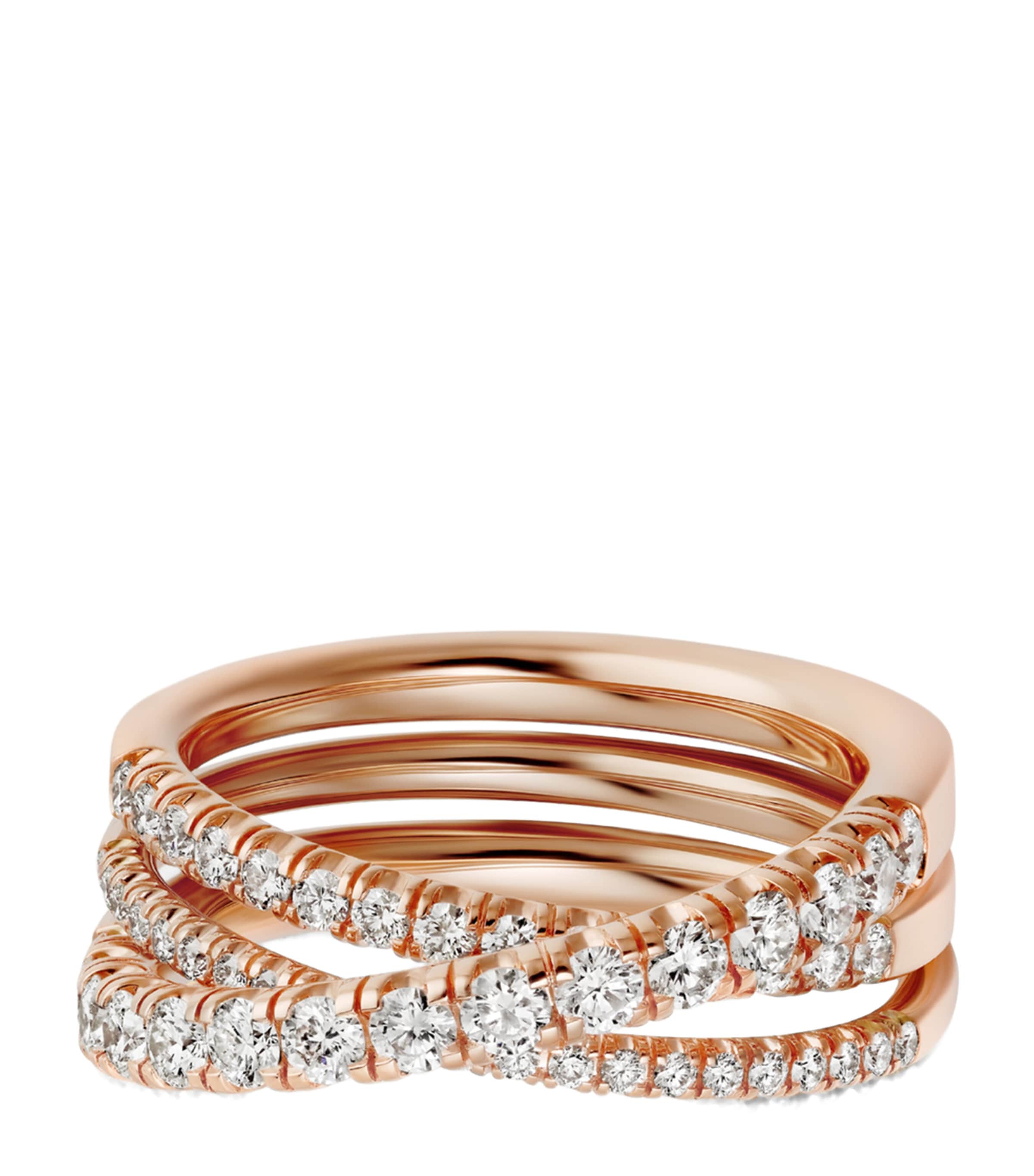 Cartier Rose Gold and Diamond Étincelle de Cartier Wedding Band Rose Gold Image 1