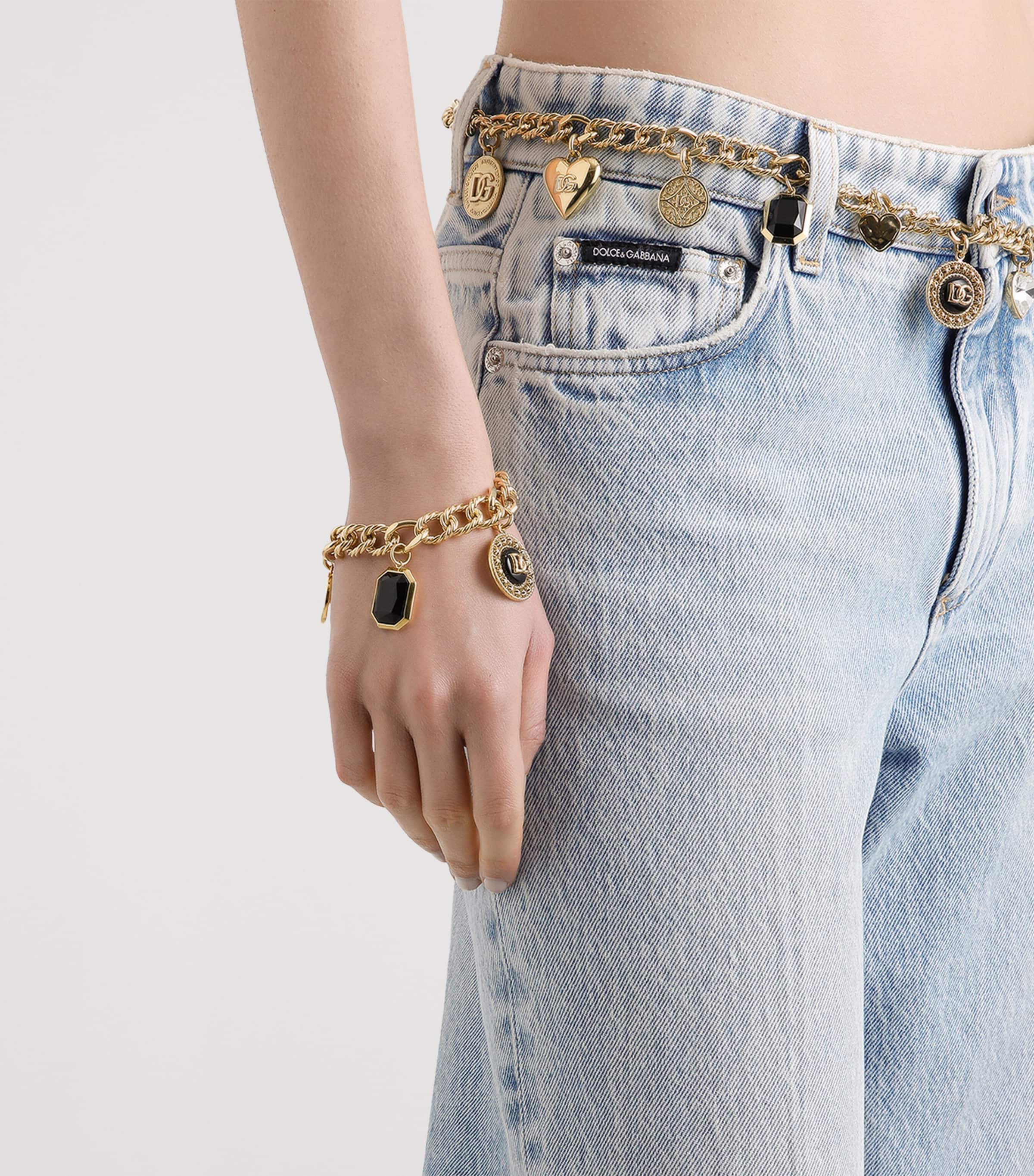 Like a Virgin Rope Charm Bracelet ZOO00-GOLD Image 2