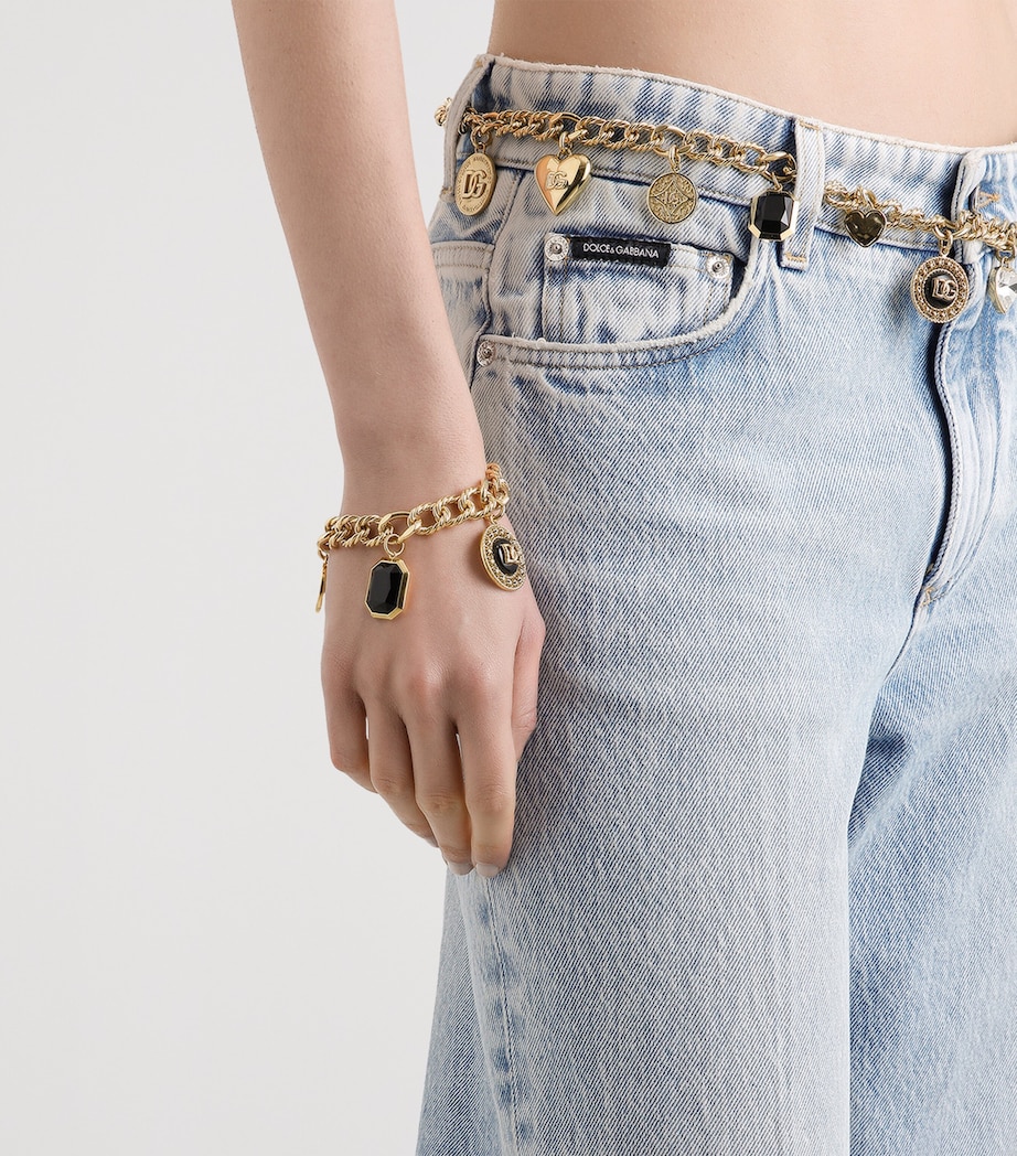 Like a Virgin Rope Charm Bracelet ZOO00-GOLD Image 2