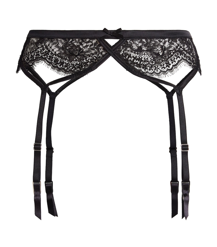Lace Frankie Suspender Belt 0100 BLACK Image 1