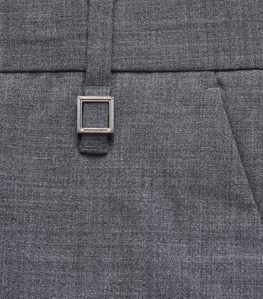 Cuffed Trousers GREY Image 5