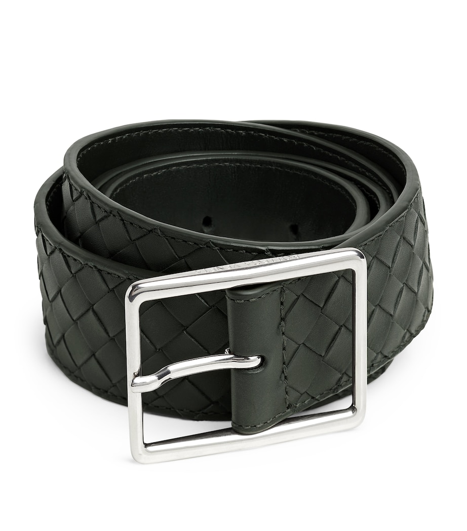 Leather Intrecciato Piccolo Belt 3009 Image 1