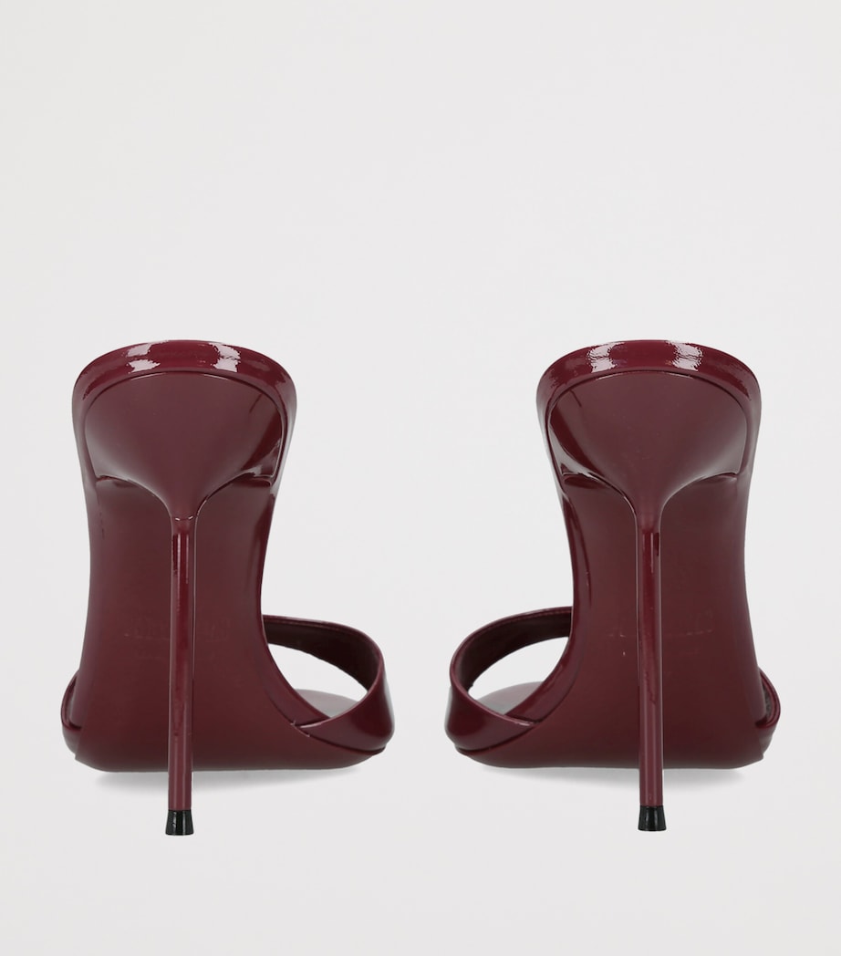 Paris Texas Patent Leather Lidia Mules 105 Wine Image 2