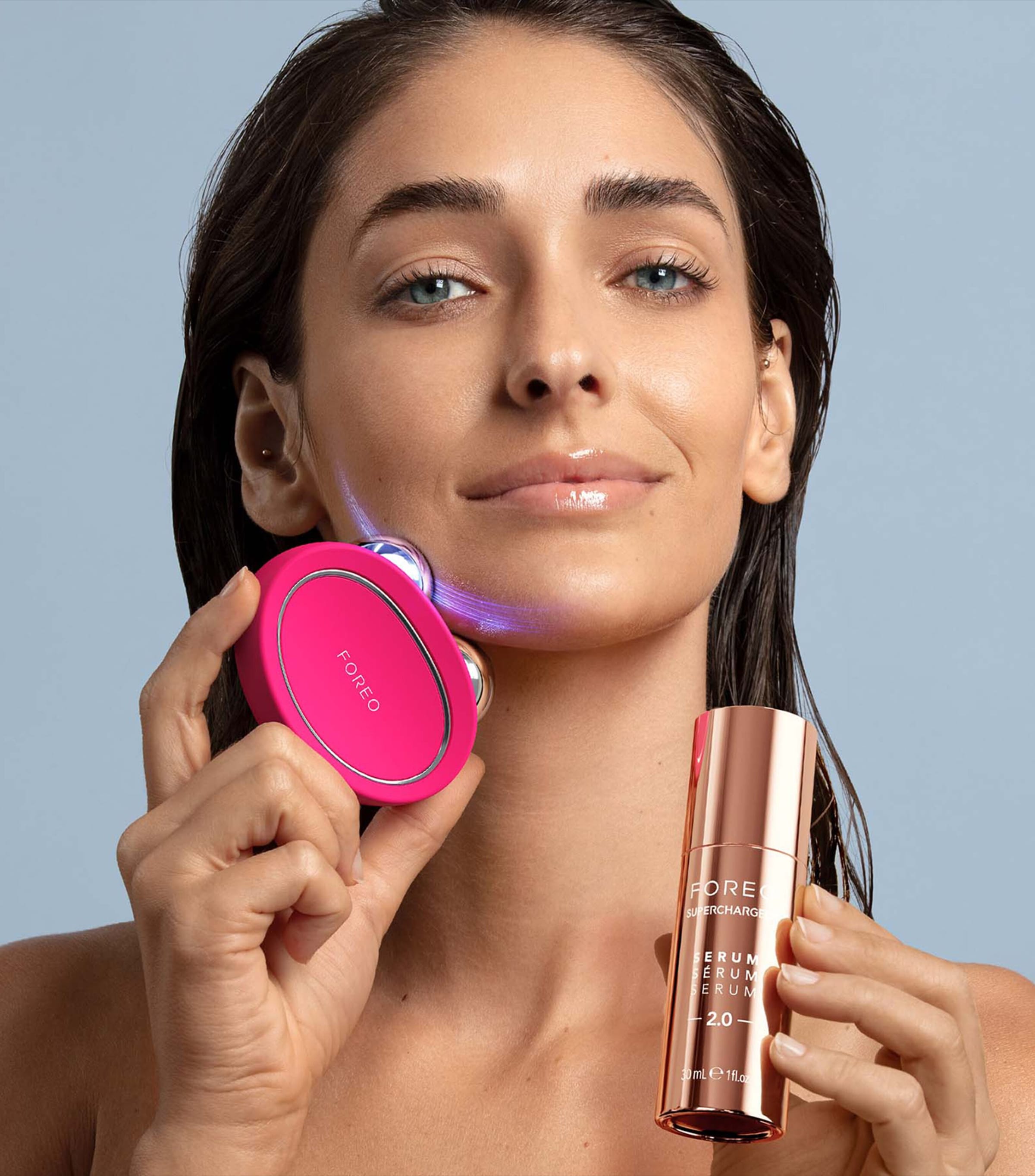 FOREO BEAR ピンク Buy FOREO Bear Handheld Face Massager - Fuchsia | Currys