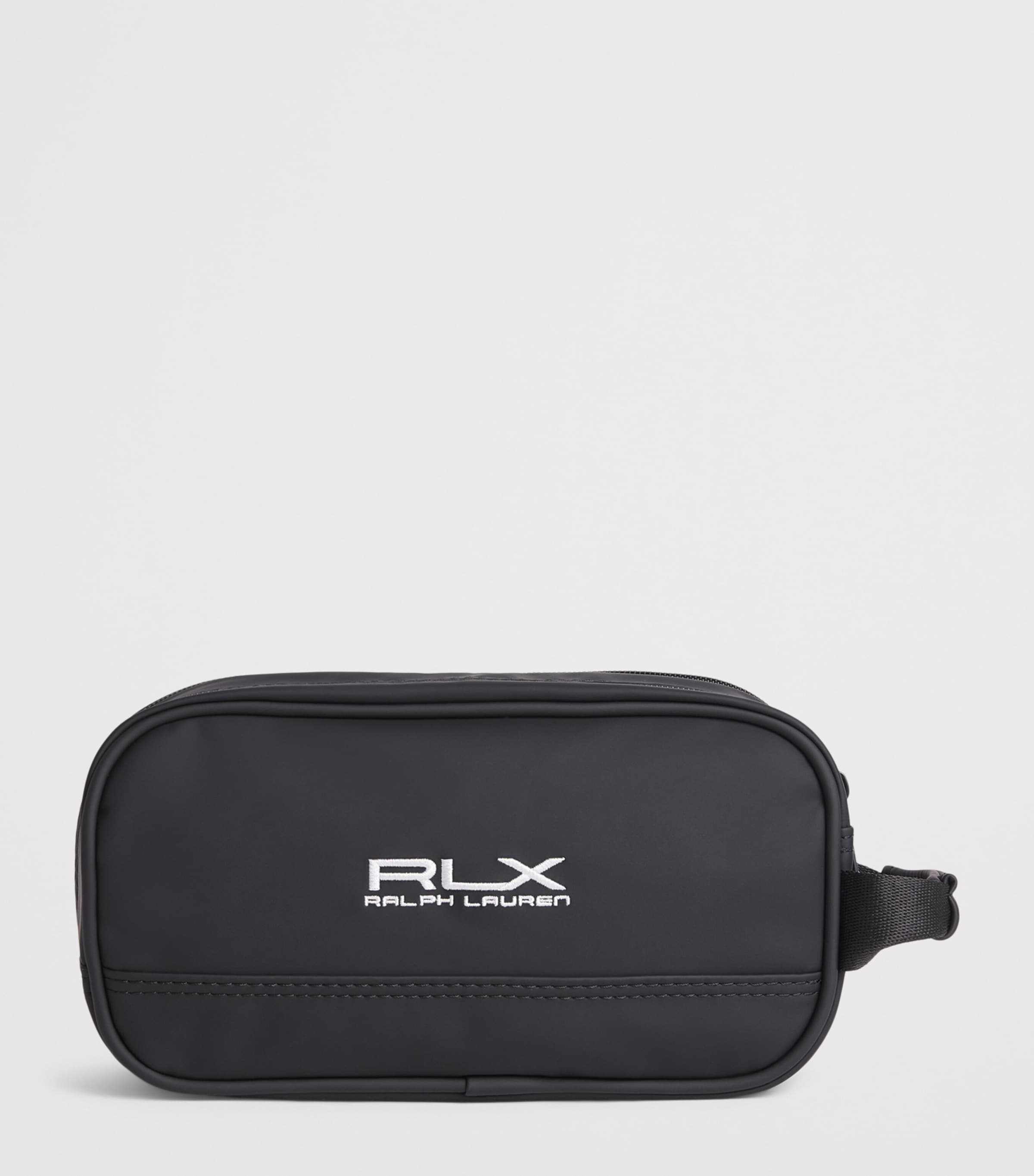 RLX Ralph Lauren Mens Logo Golf Pouch Black Image 2