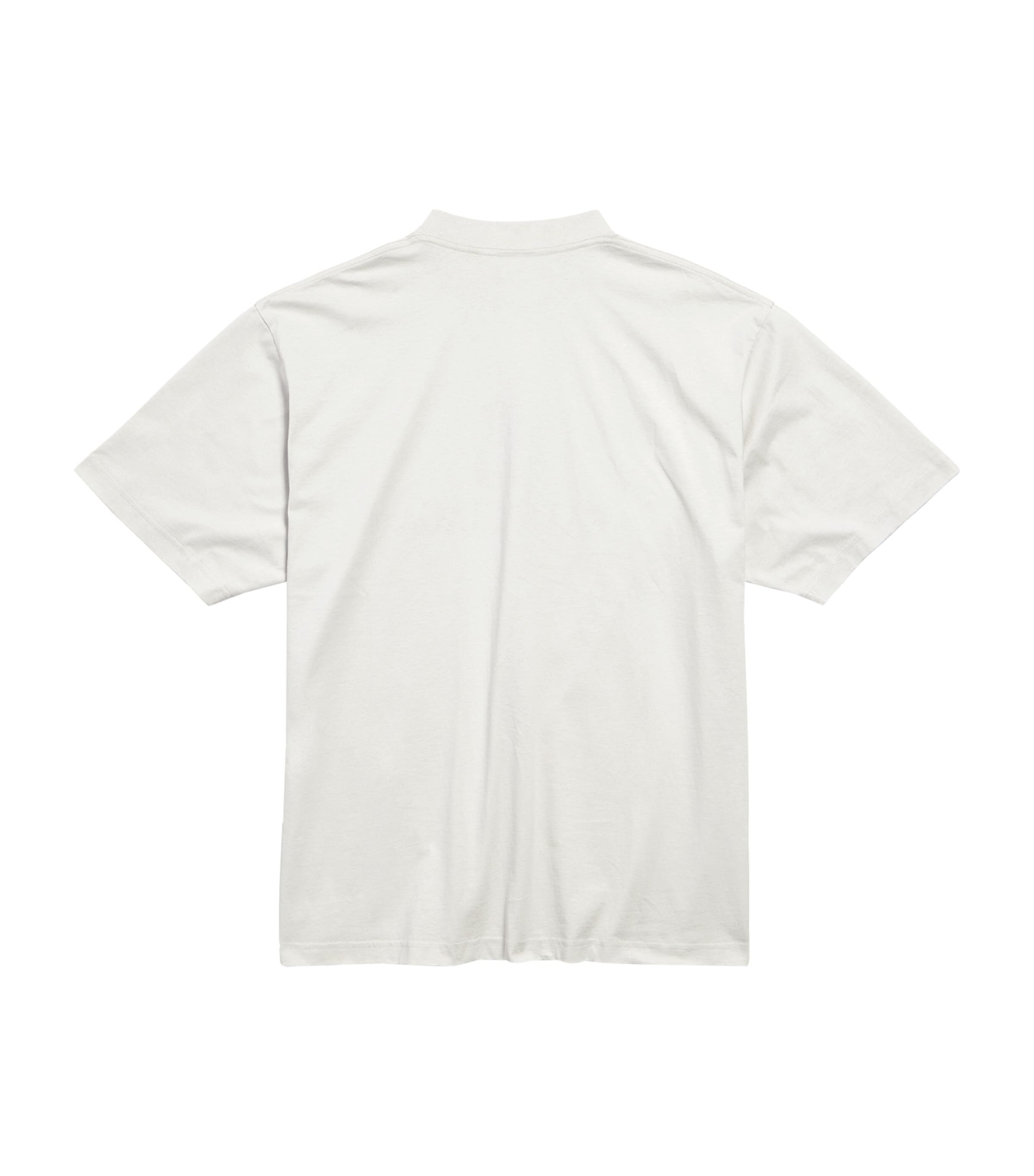 【25AW】BALENCIAGA NANO BB コットン Tシャツ ロゴ 半袖 Balenciaga Cotton Nano BB T-Shirt | Harrods US