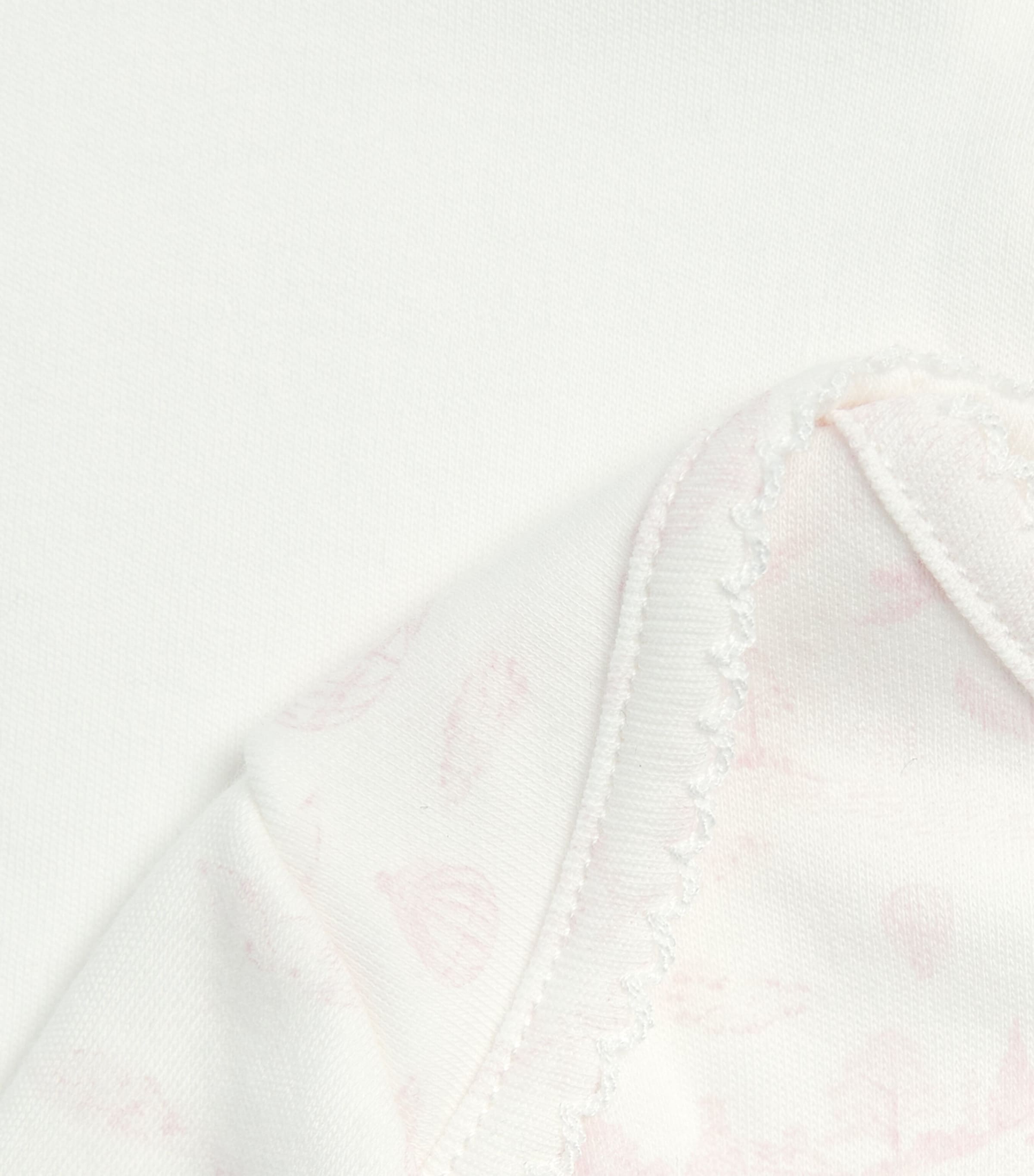 Marie-Chantal Set of 2 Cotton Toile de Jouy Dusty Bodysuits (0-18 Months) Mc Pink Image 3