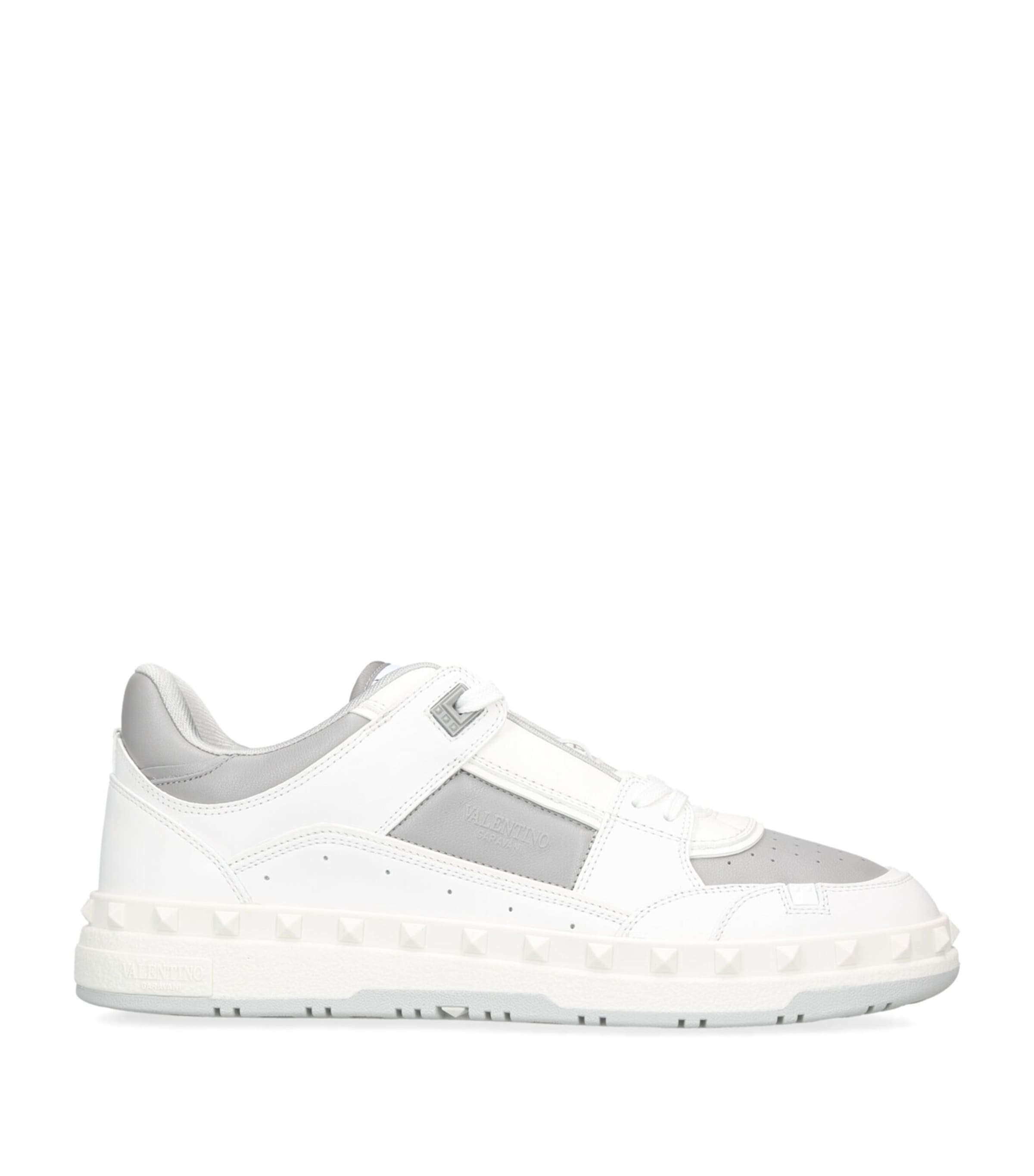 Valentino Garavani Freedots Low-top Sneakers In White