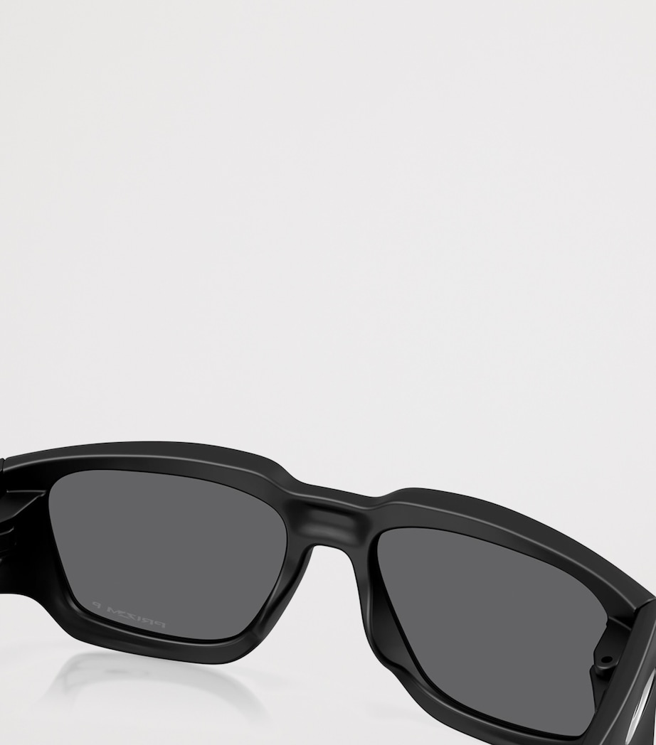 Oakley Instagator Rectangle Sunglasses Black Image 7