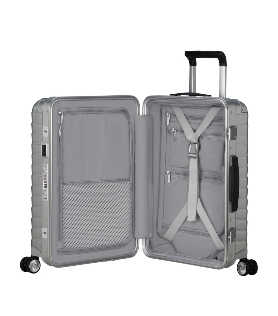 Proxis Alu Cabin Spinner Suitcase (55cm) ALUMINIUM 1004 Image 2
