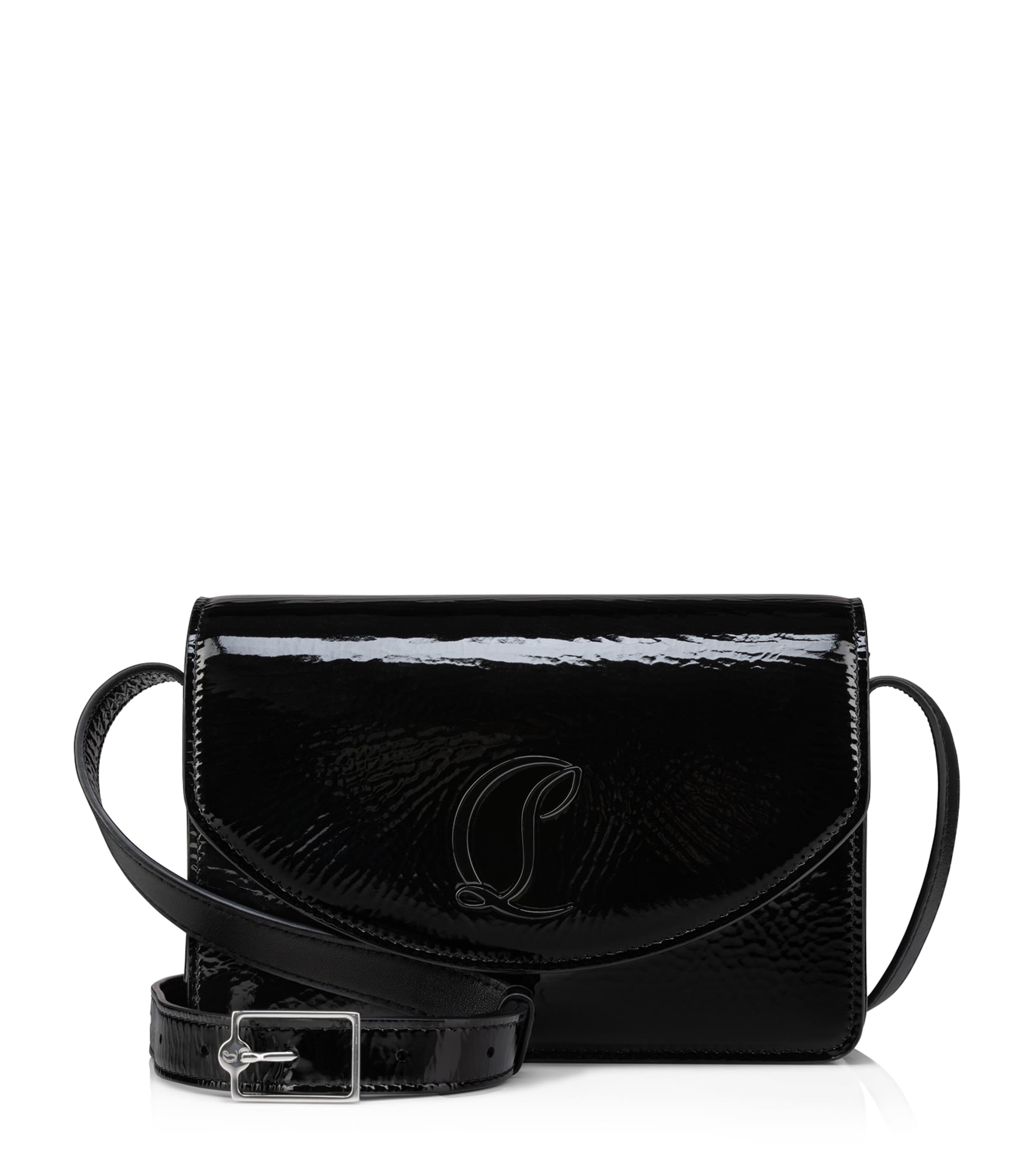 Christian Louboutin Loubi54 Patent Leather Cross-Body Bag | Harrods US