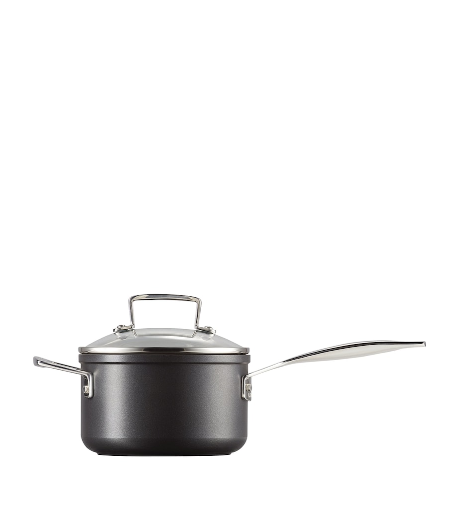 Toughened Non-Stick Saucepan (17cm) BLACK Image 4