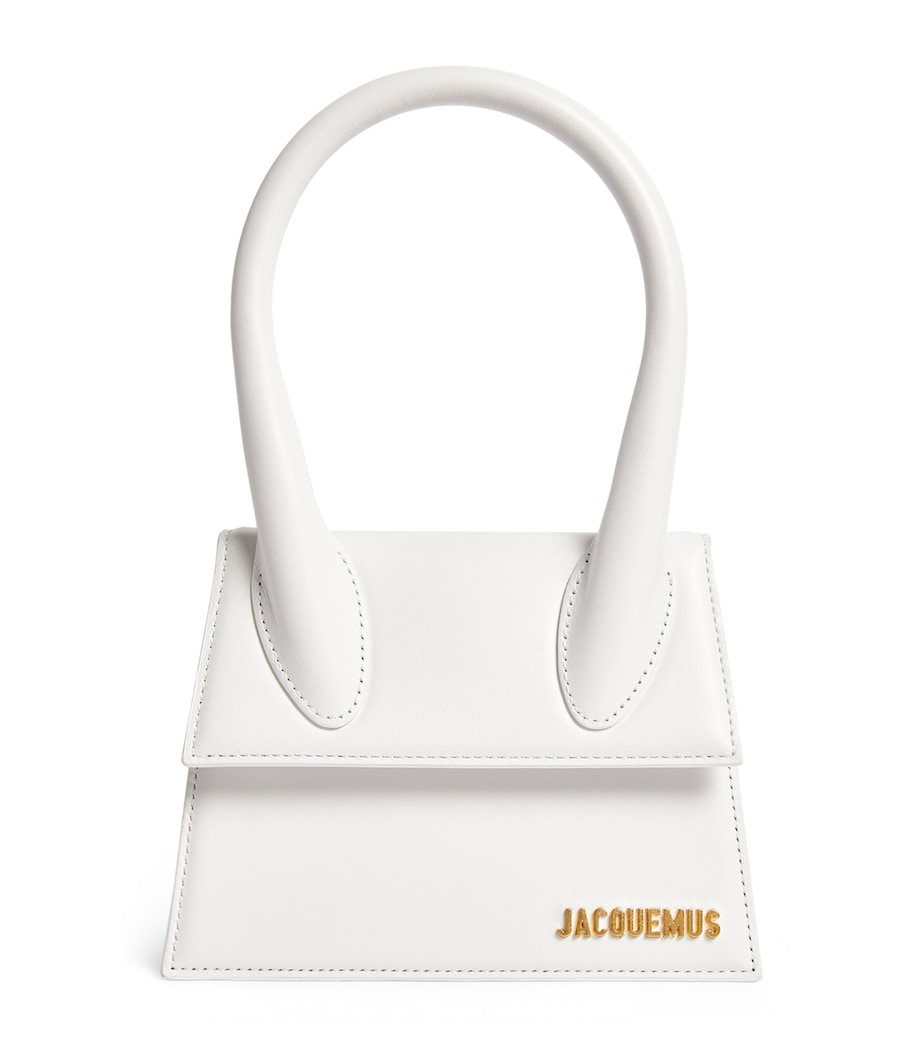 Jacquemus Medium Chiquito Top-Handle Bag White Image 1