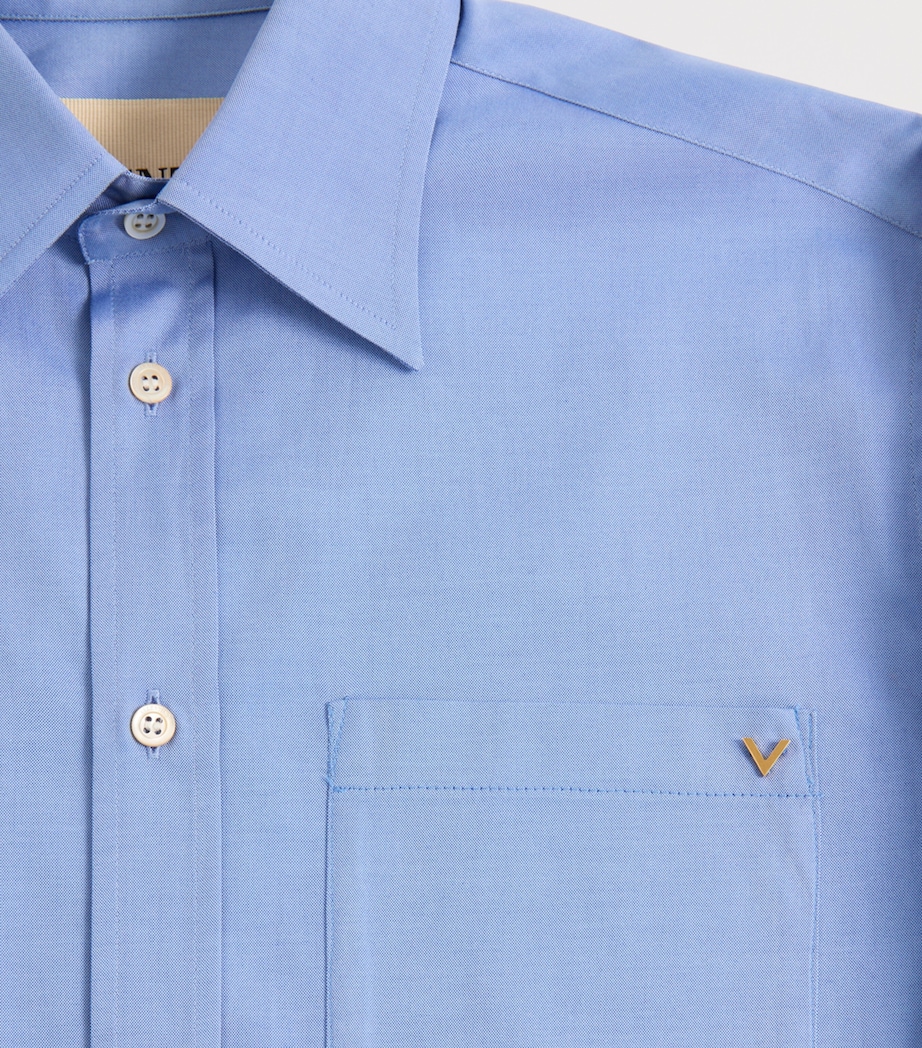 Valentino Mens Cotton VGold Shirt Image 7