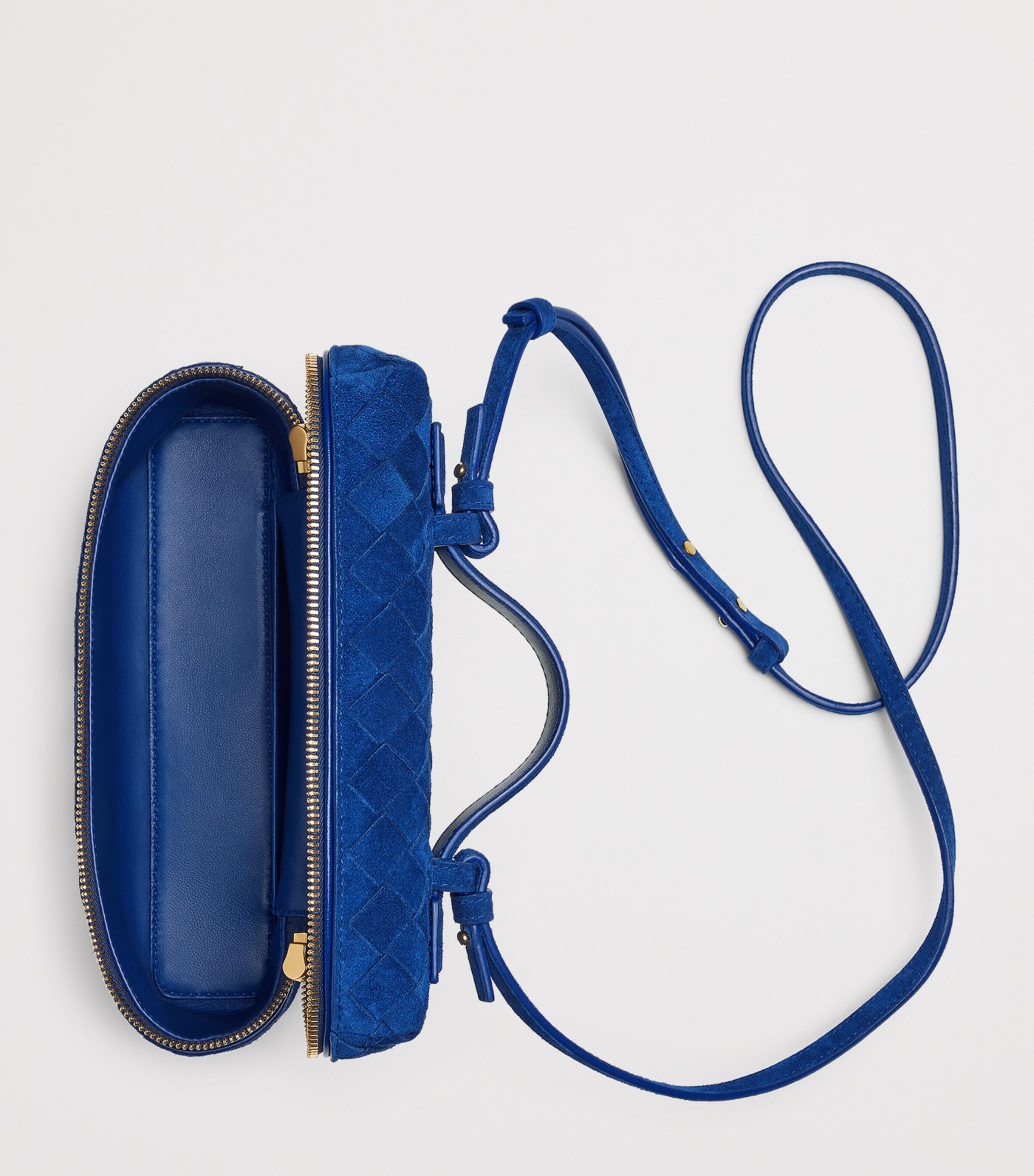 Bottega Veneta Suede Bang Bang Vanity Case Bag Image 3