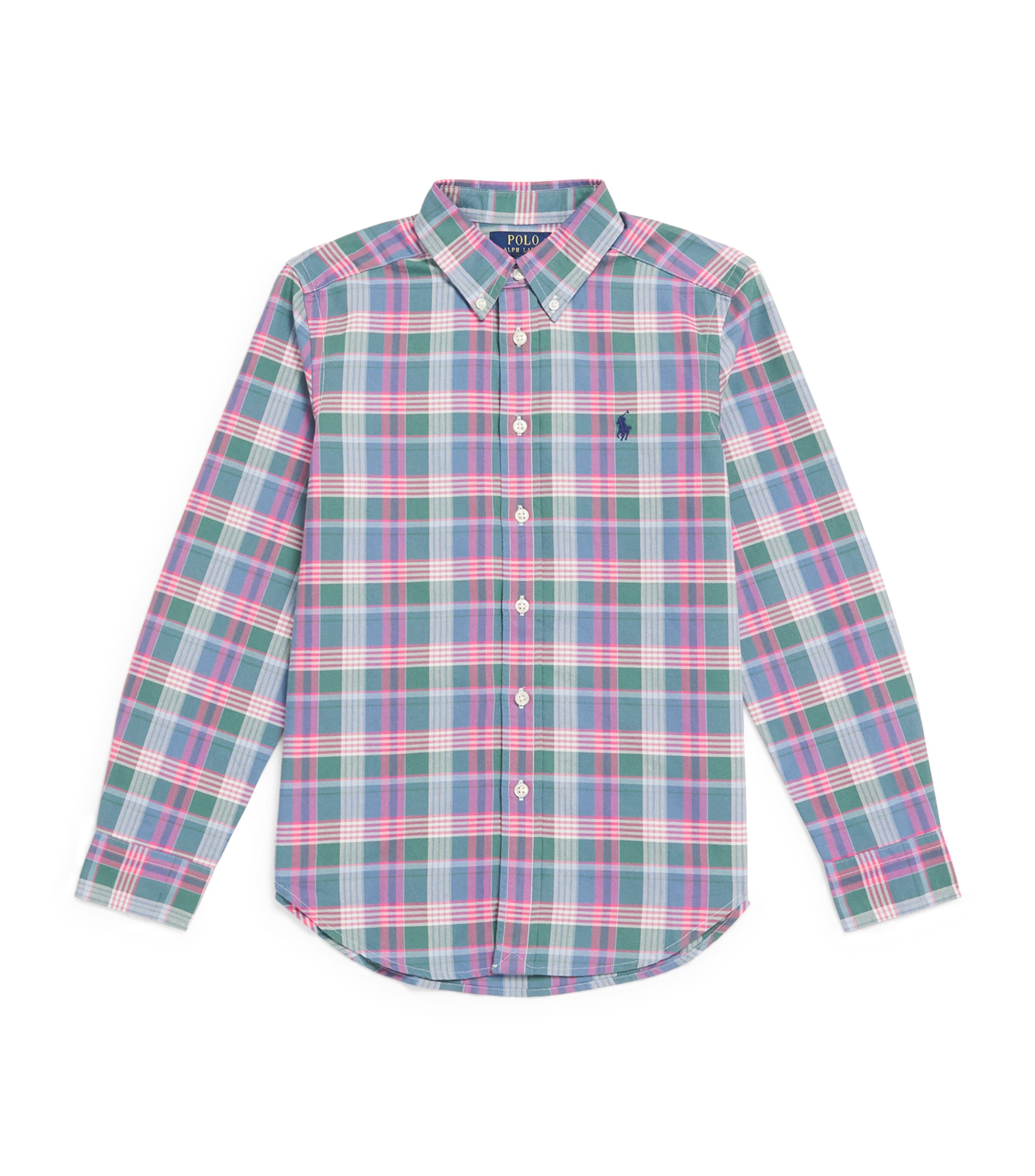 Ralph Lauren Cotton Check Long-sleeve Shirt